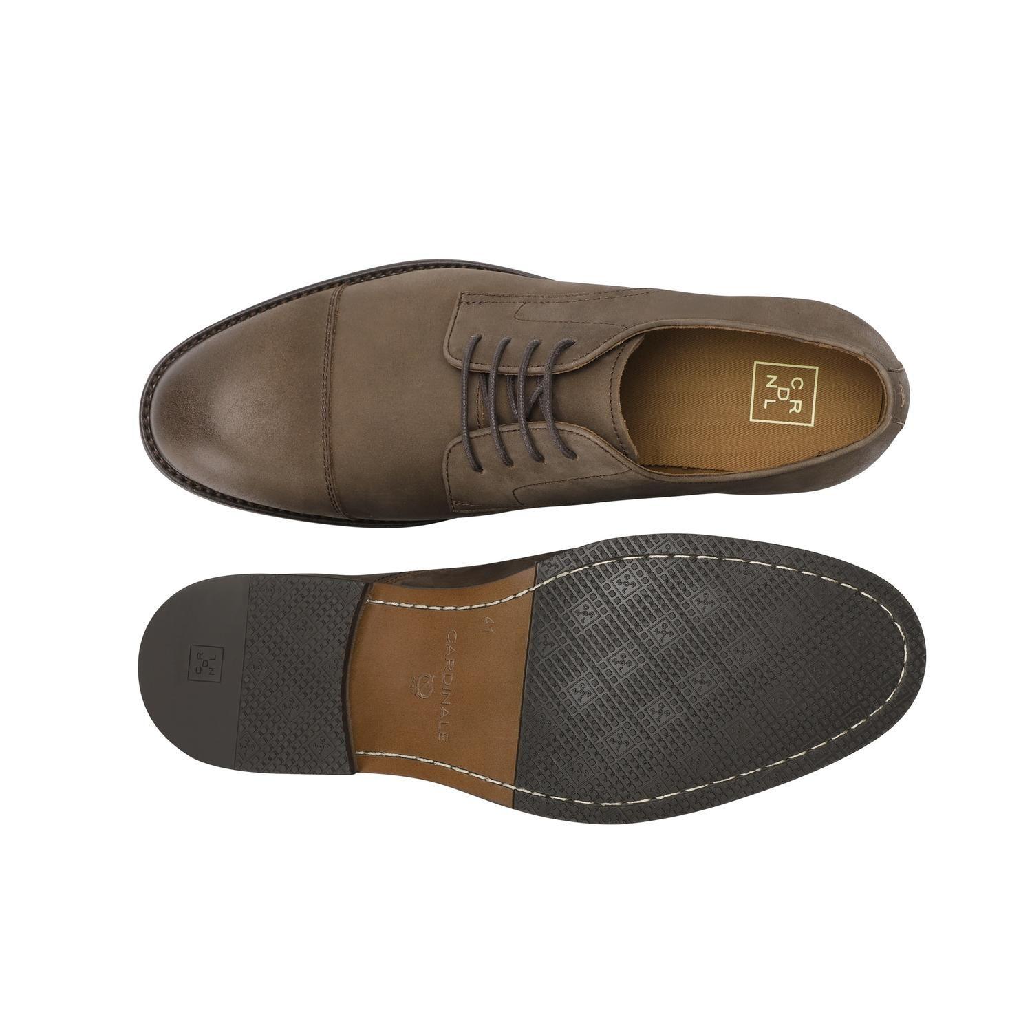 Zapatos Hombre Cuero Barker-0-33 Café-2