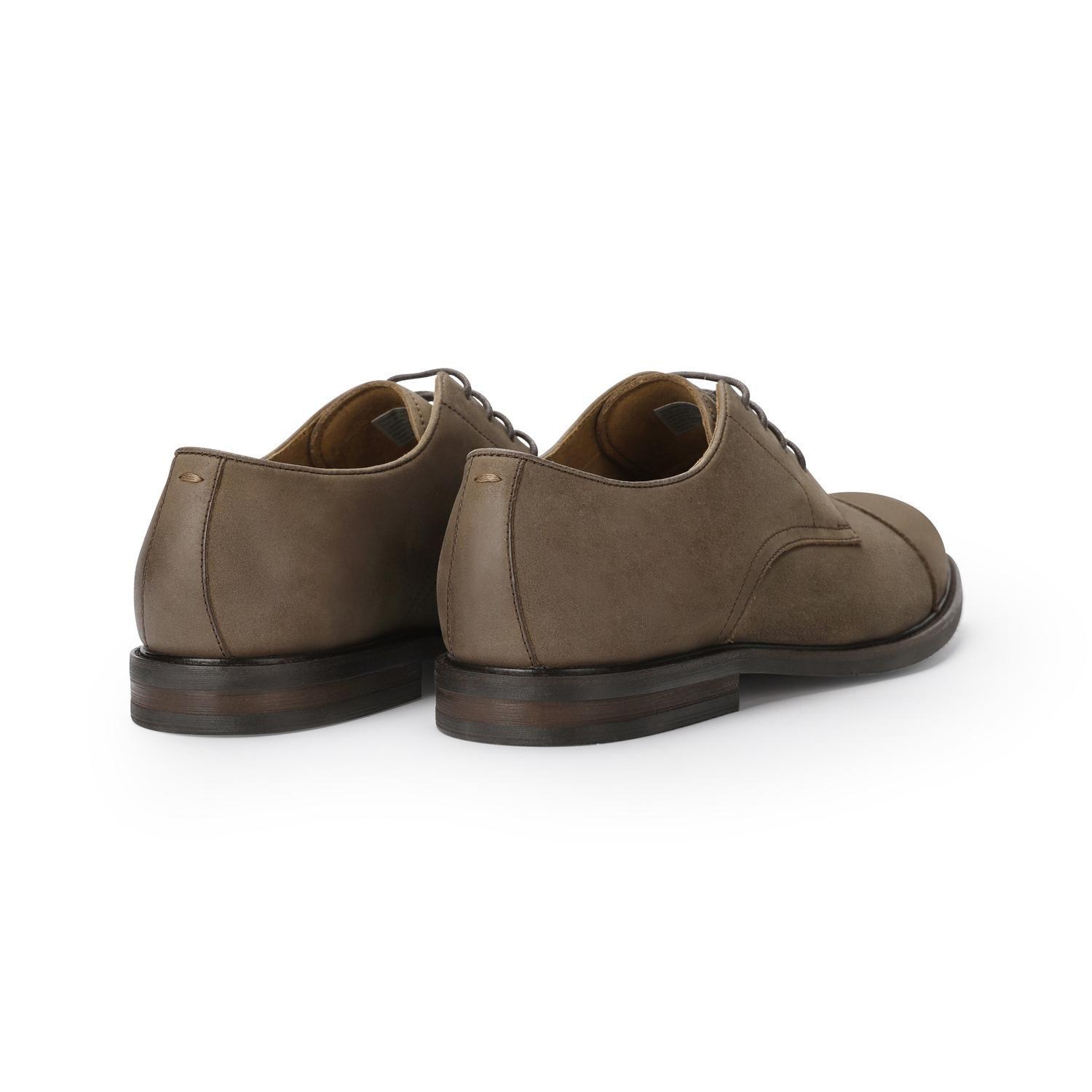 Zapatos Hombre Cuero Barker-0-33 Café-4