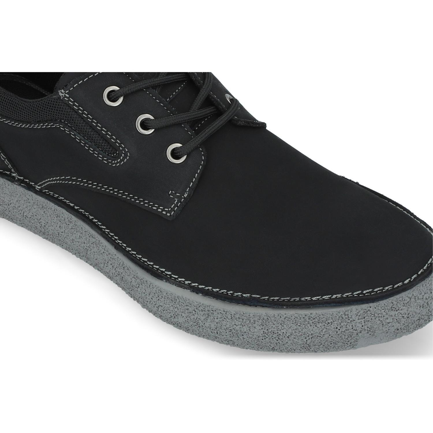 ZAPATILLAS HOMBRE CUERO JASPER-0-66 NEGRO-2