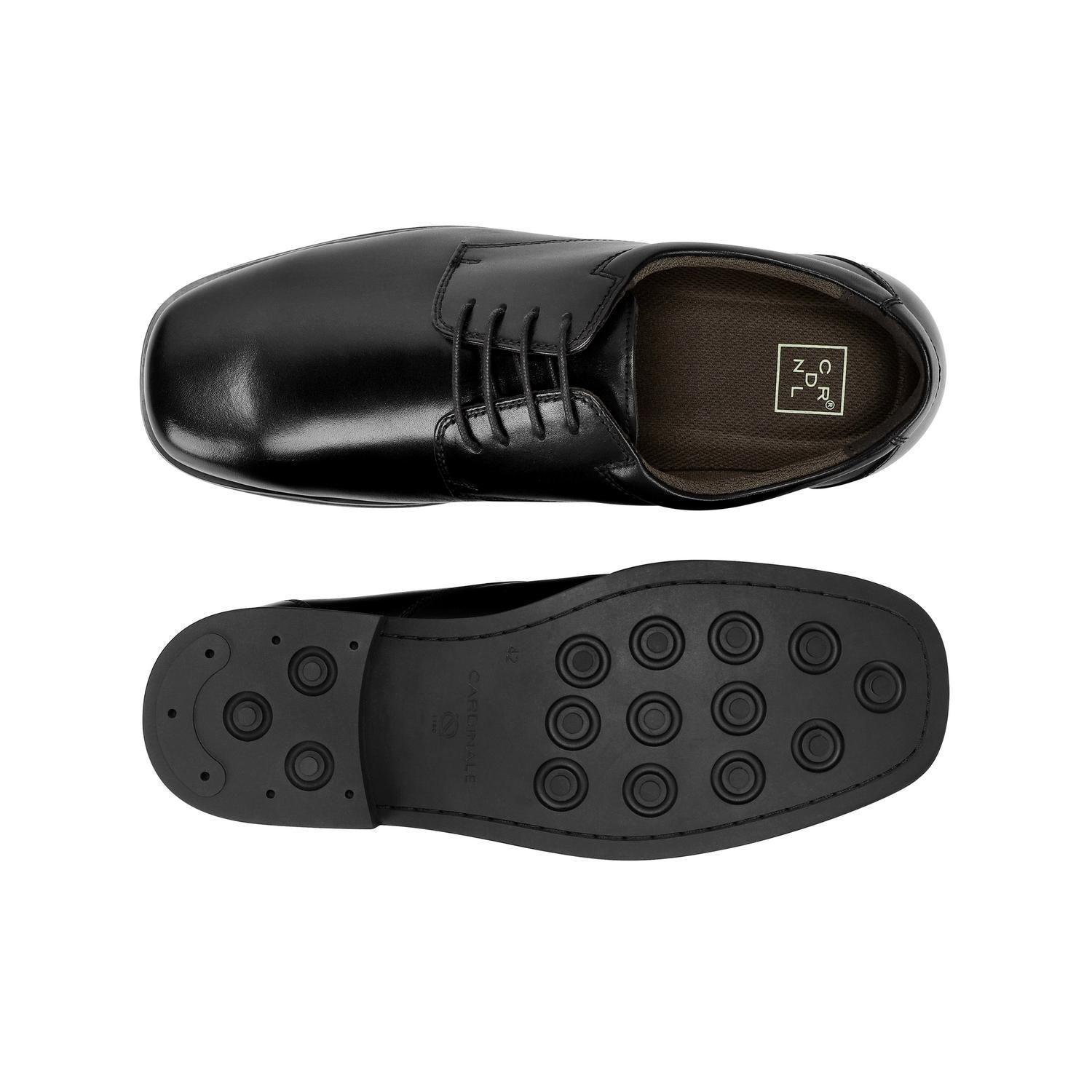 ZAPATOS GRANDES HOMBRE CUERO TWISTER XL-0-50 NEGRO-2