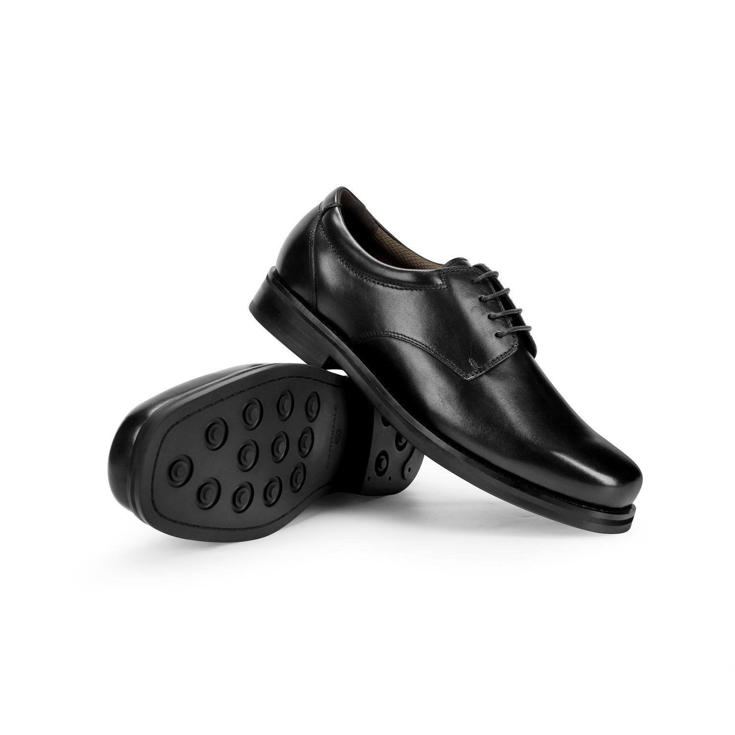 ZAPATOS GRANDES HOMBRE CUERO TWISTER XL-0-50 NEGRO-5