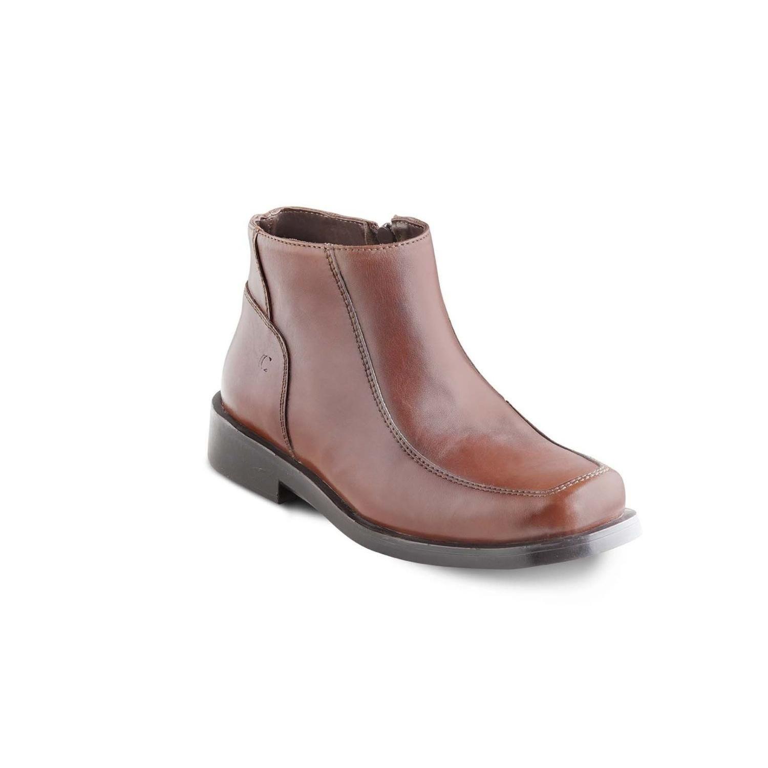 Botines Formal Hombre Cuero 24 Flex Twister-6-62-Brandy-0