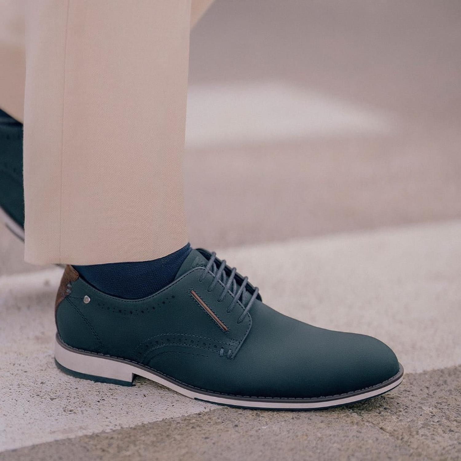Zapatos Hombre Cuero Nantes-0-68-Azul-4