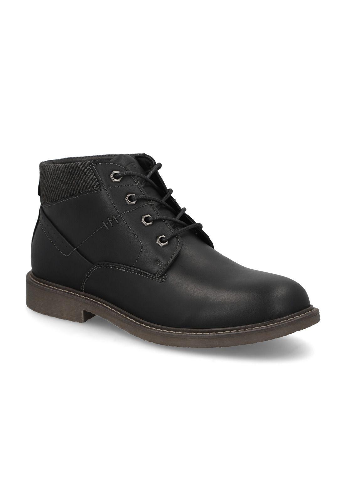 Botines Cuero Irvine-6-74 Negro-0