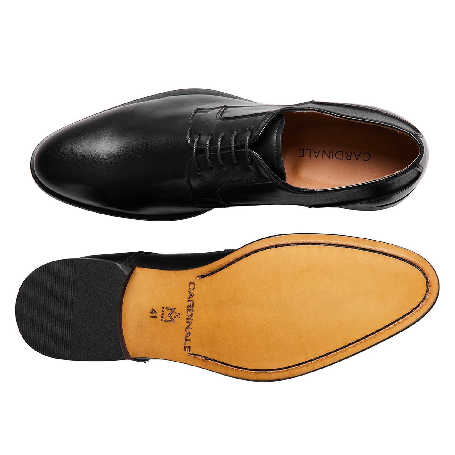 Zapatos Formales Hombre Suela Cuero Magno Montenapoleone-0-10 Negro-2