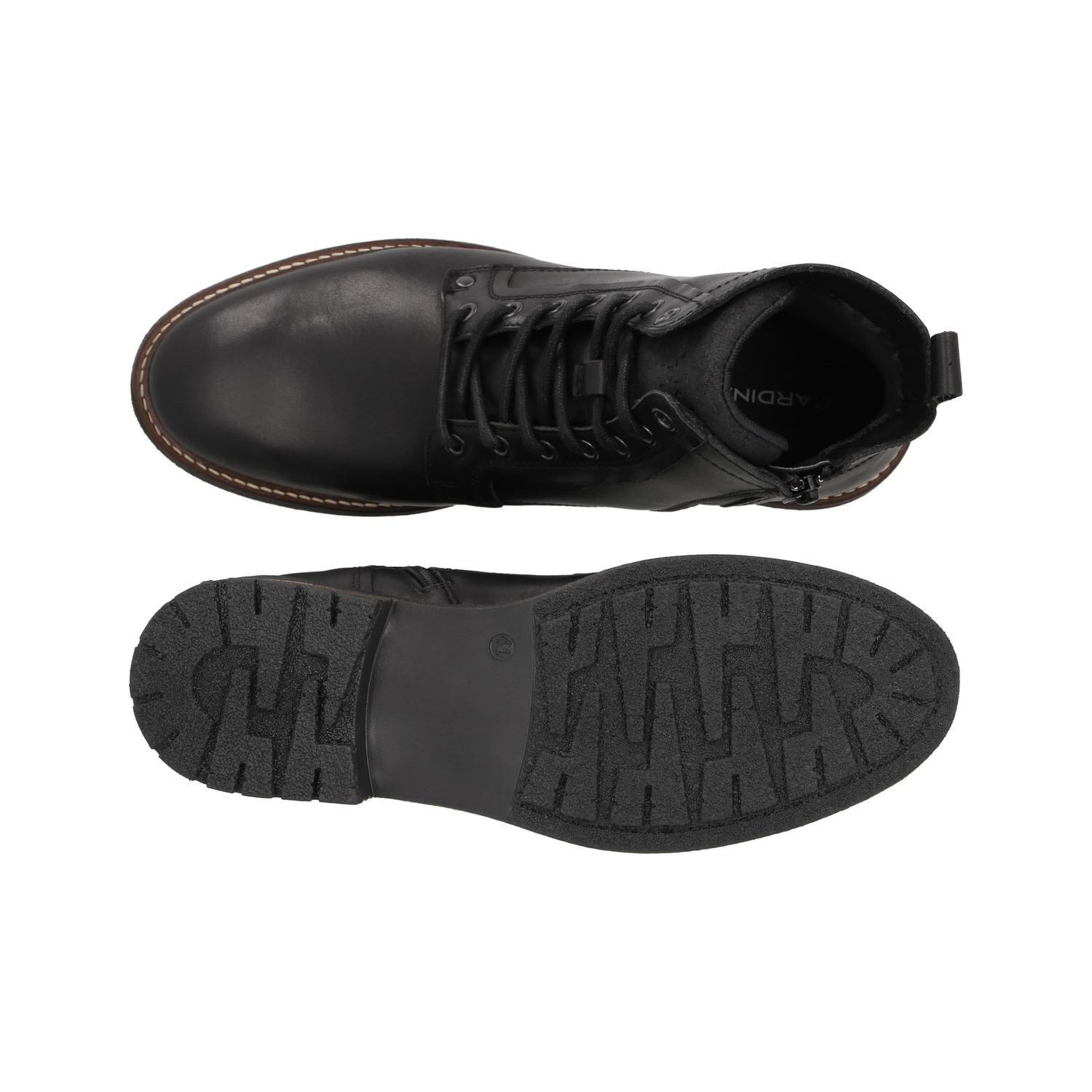 BOTINES HOMBRE CUERO RICK-6-03 NEGRO-2