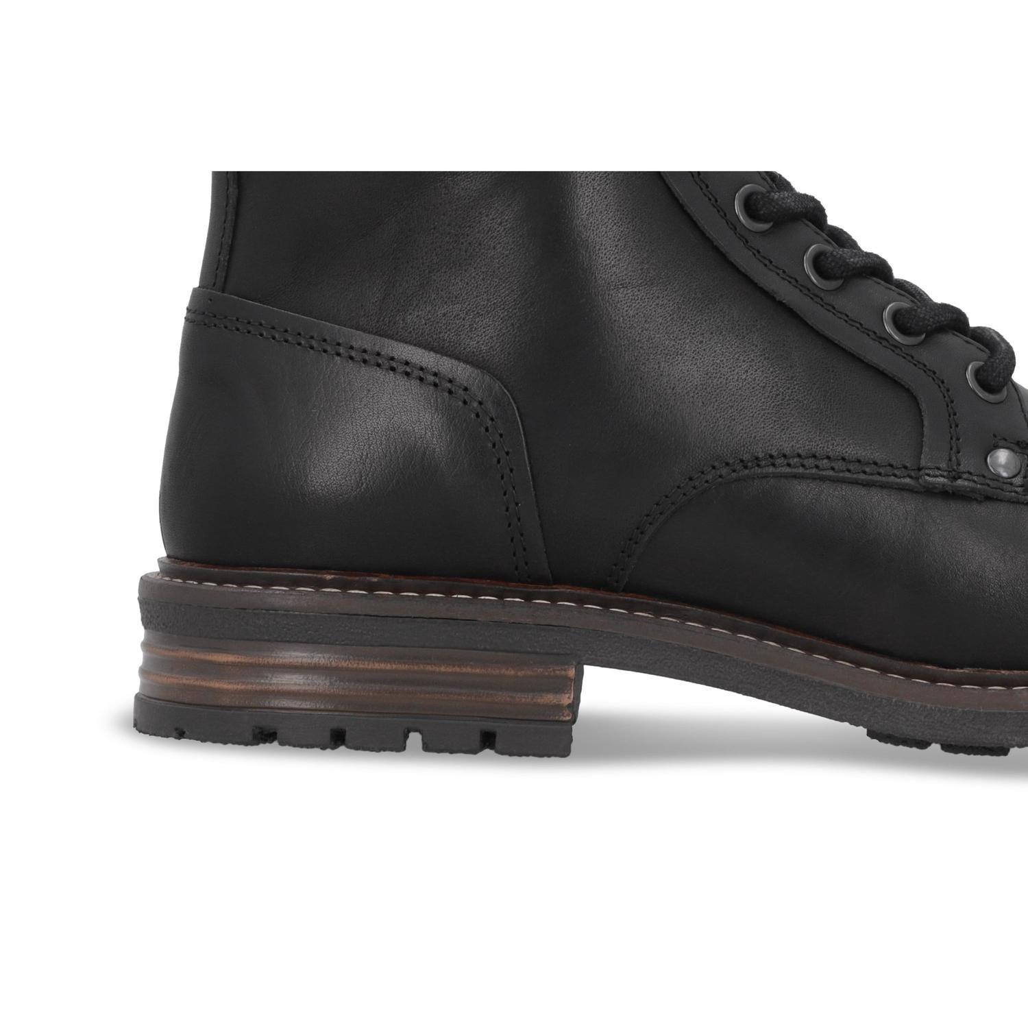 BOTINES HOMBRE CUERO RICK-6-03 NEGRO-3