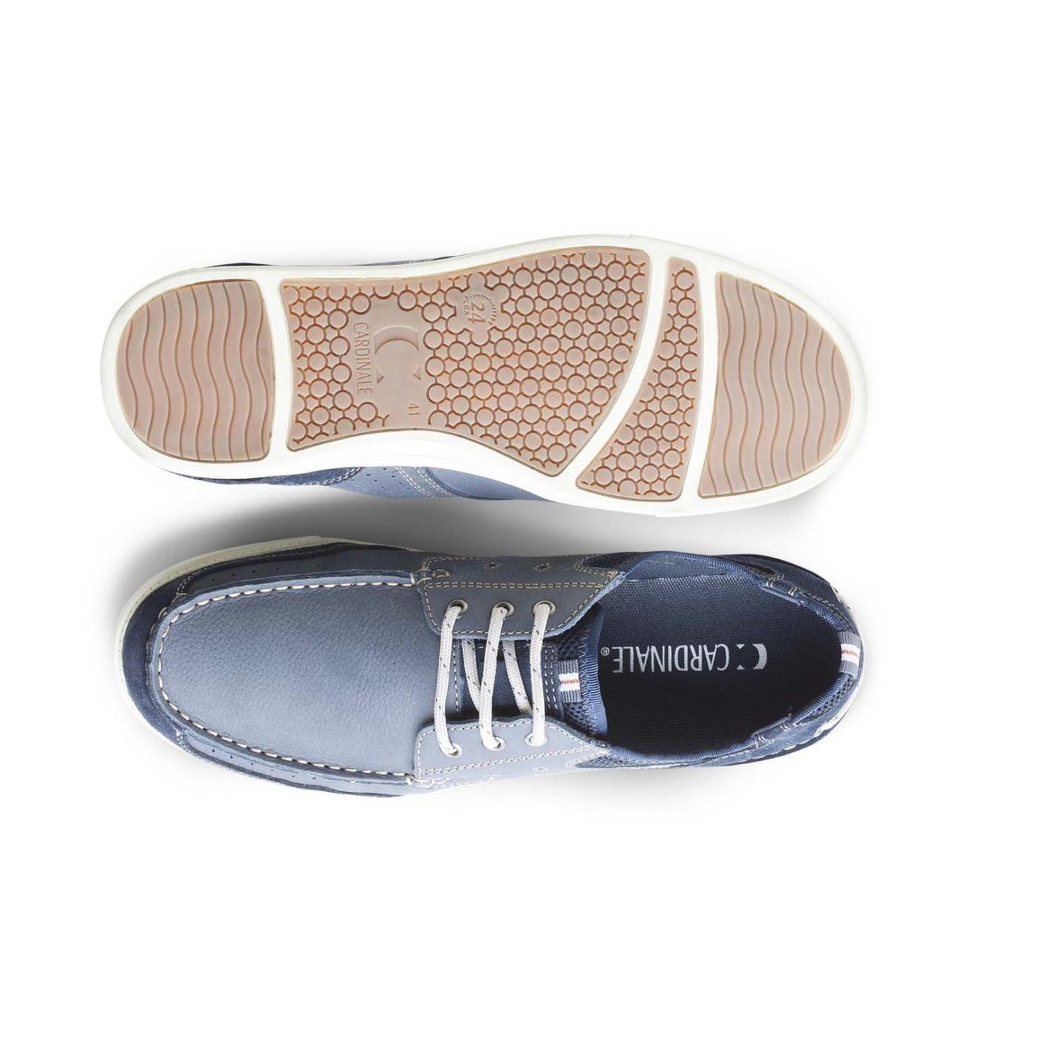 Zapatos Hombre Cuero Muelle-0-06-Azul-2