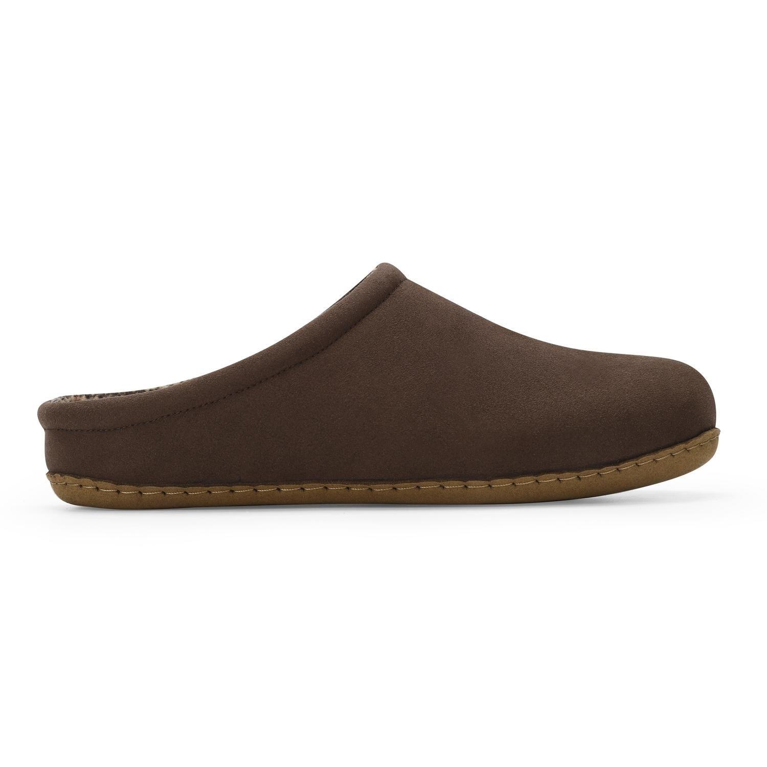 Pantuflas Hombre Textil Hovel-2-02 Café-0