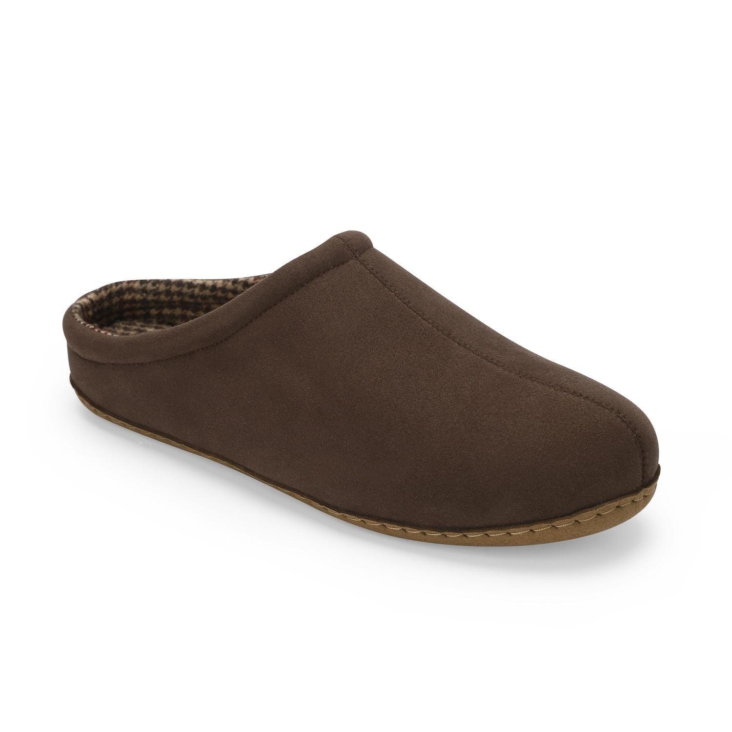 Pantuflas Hombre Textil Hovel-2-02 Café-1