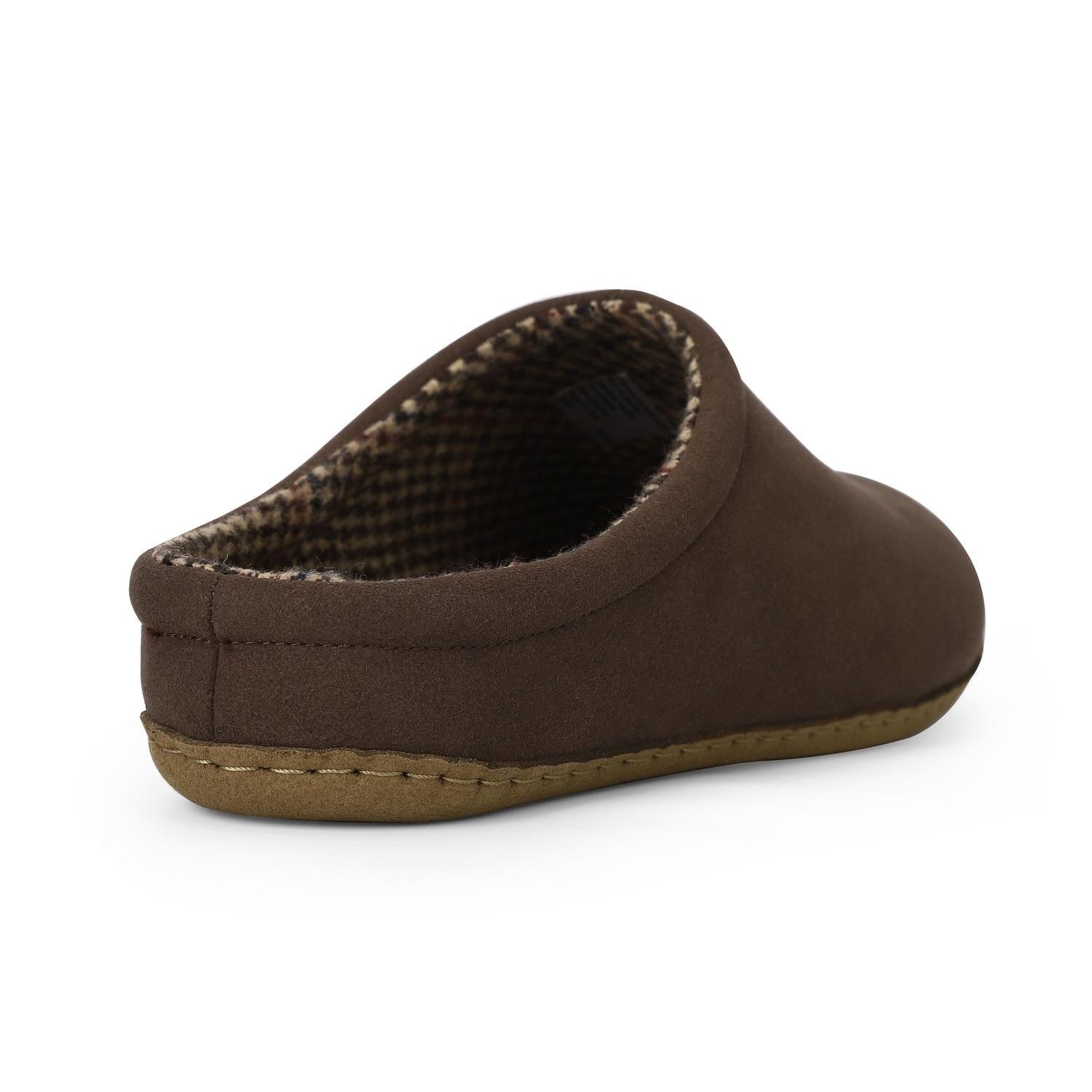 Pantuflas Hombre Textil Hovel-2-02 Café-2