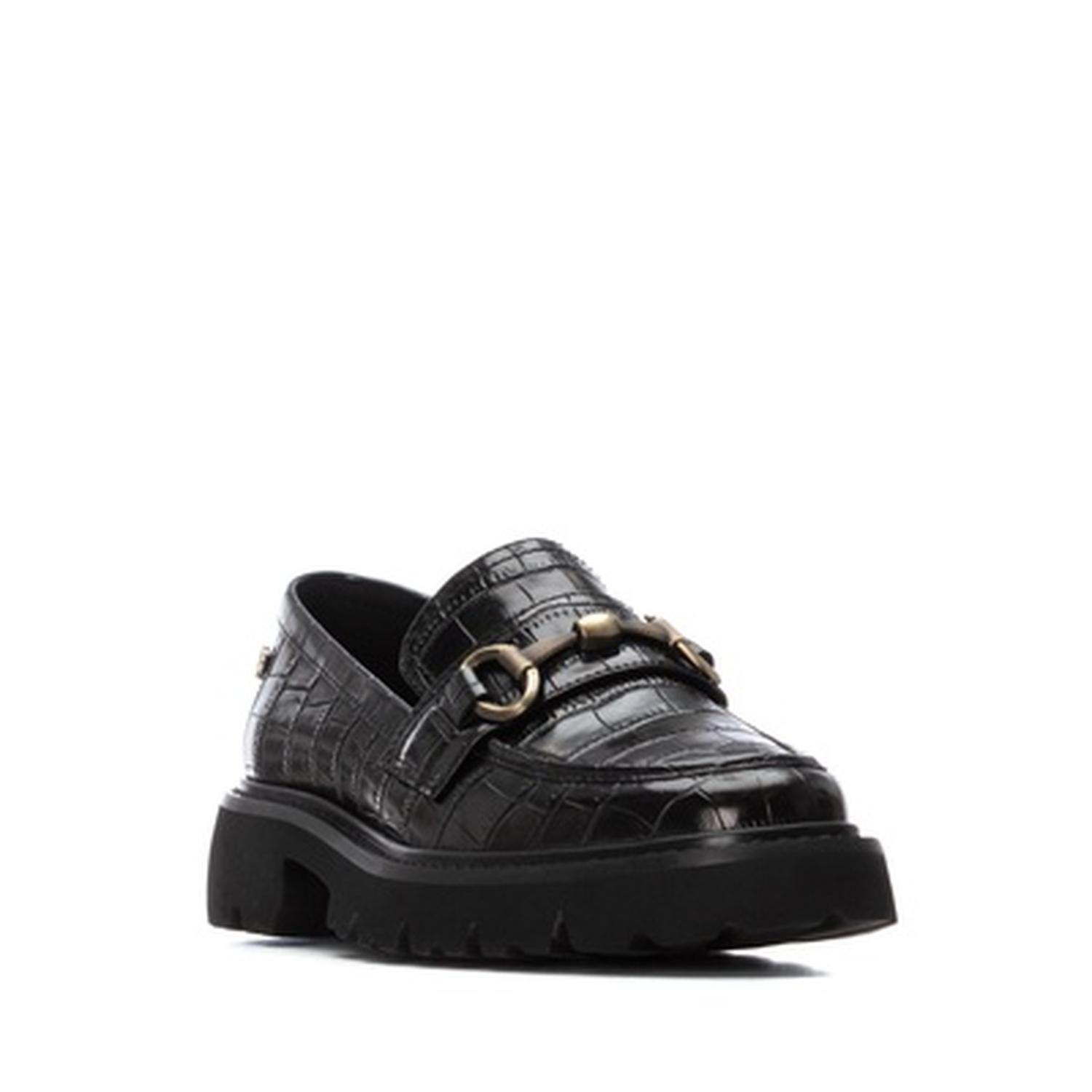Mocasines Mujer Aila-4-47 Negro Carmela-0