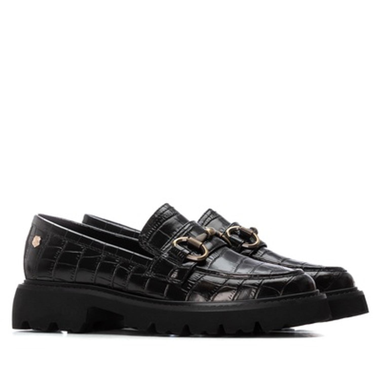 Mocasines Mujer Aila-4-47 Negro Carmela-4