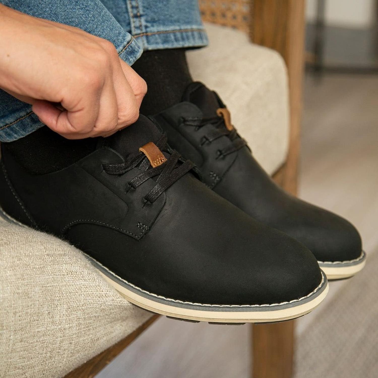 ZAPATOS HOMBRE CUERO DOZZA-0-08-NEGRO-4