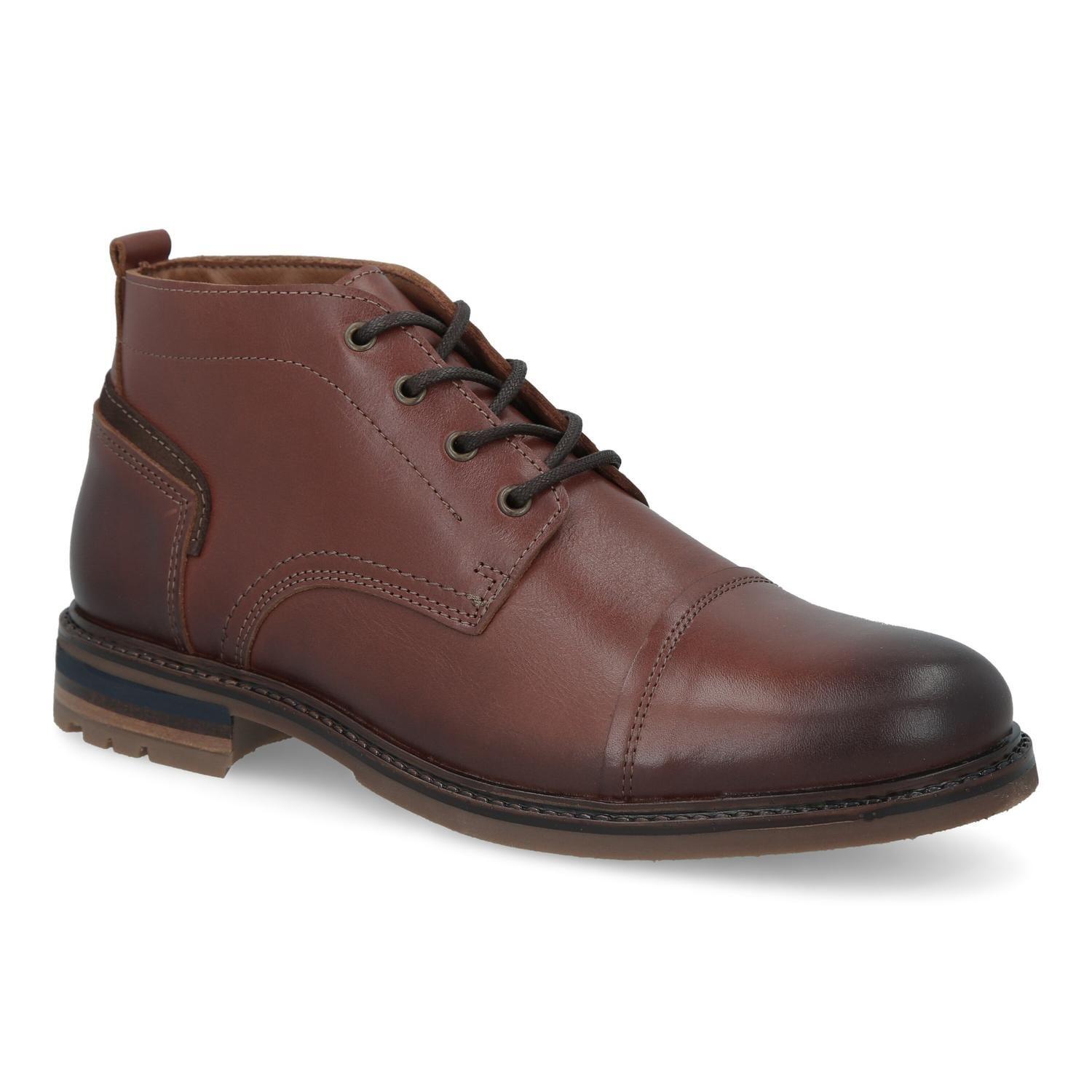BOTINES HOMBRE CUERO SEGART-6-01 CAFÉ-0