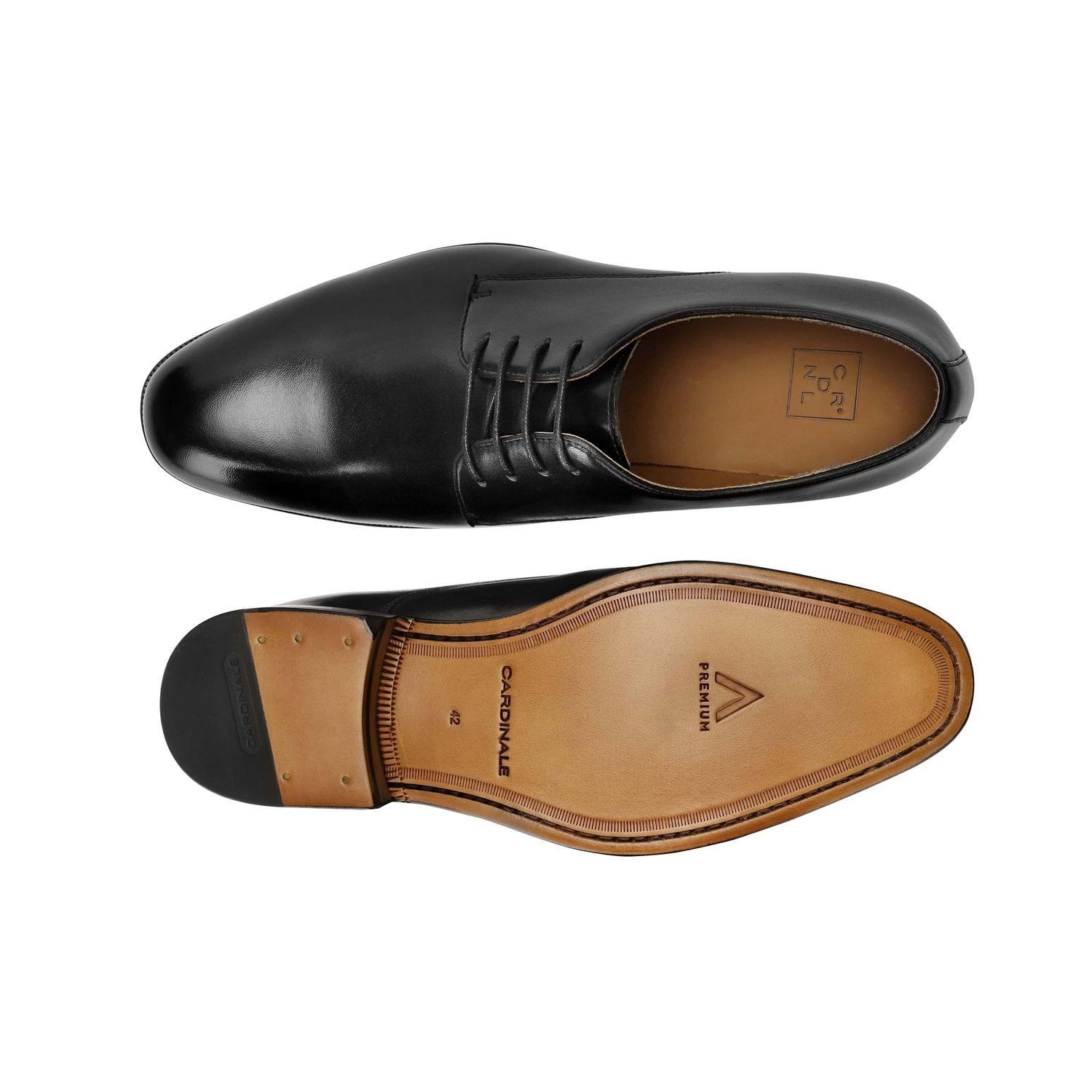 ZAPATOS HOMBRE SUELA CUERO FINTOWN-0-01 NEGRO-2