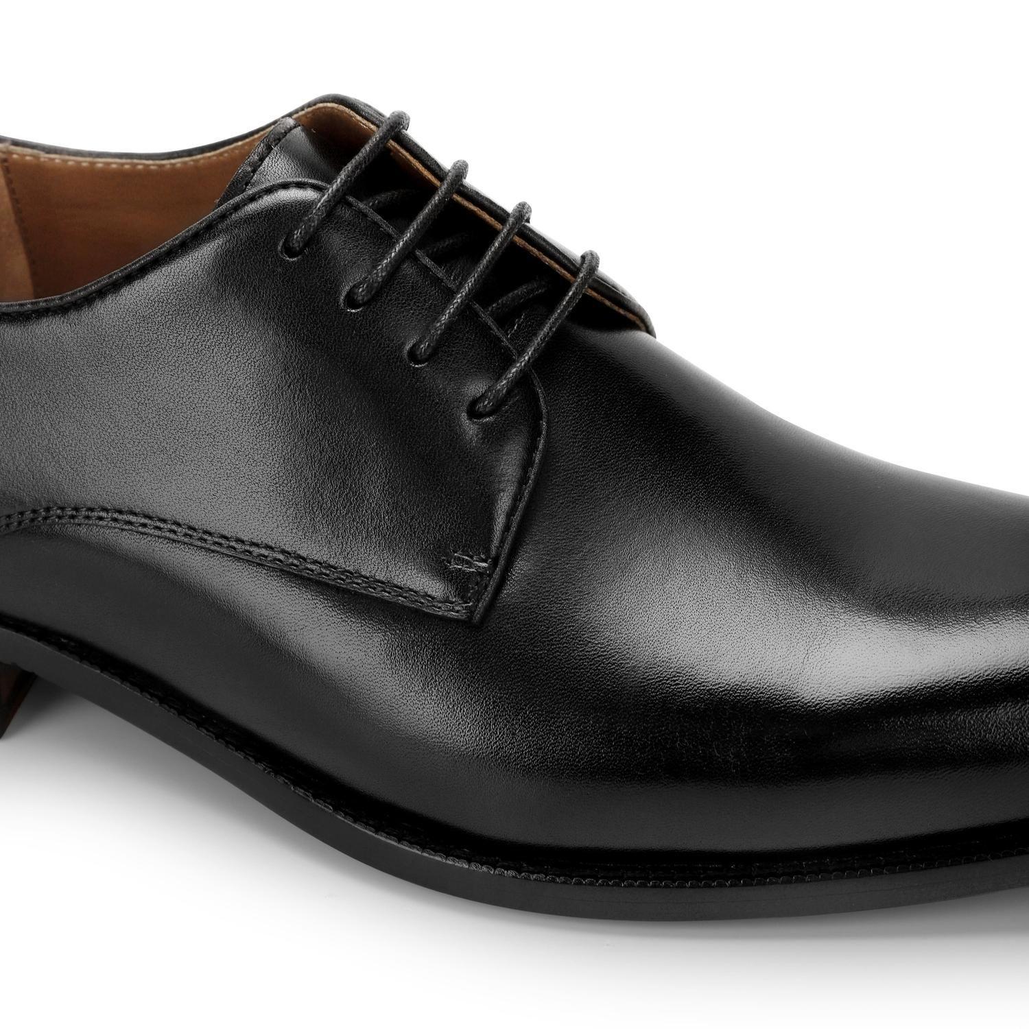 ZAPATOS HOMBRE SUELA CUERO FINTOWN-0-01 NEGRO-4