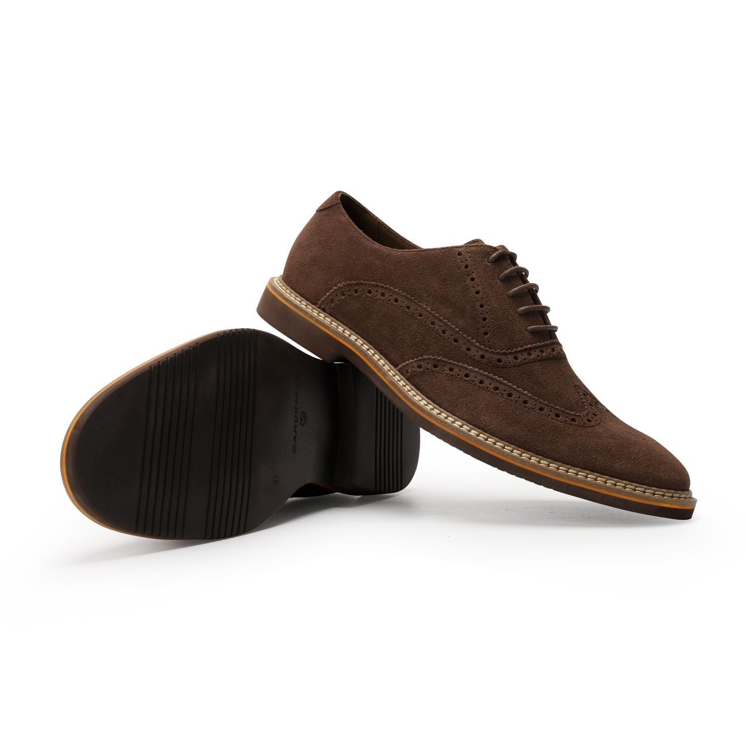 Zapatos Hombre Oxford Cuero Brussels-0-01 Café Cardinale-5
