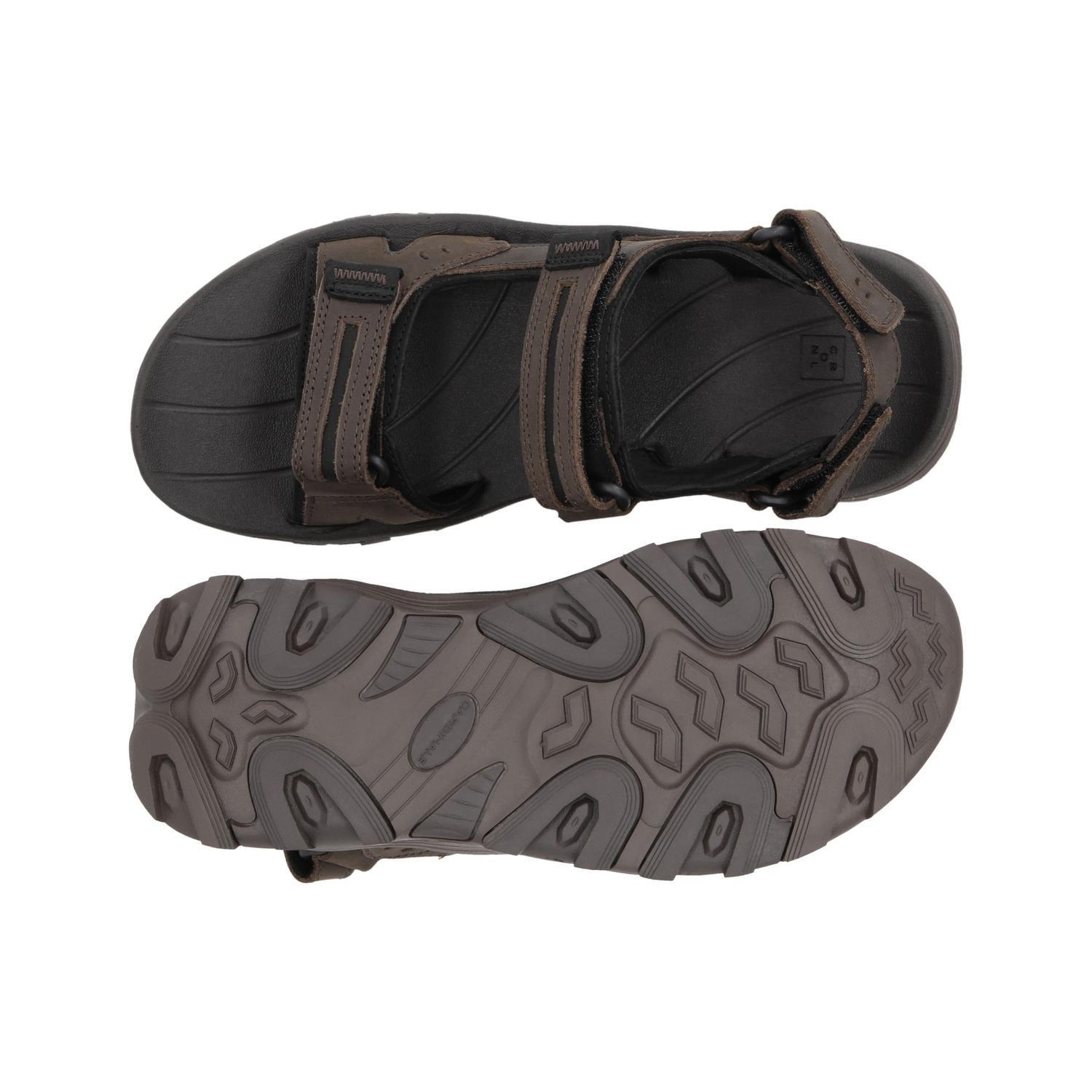 Sandalias Hombre Cuero Dangal-9-01 Taupé Cardinale-2