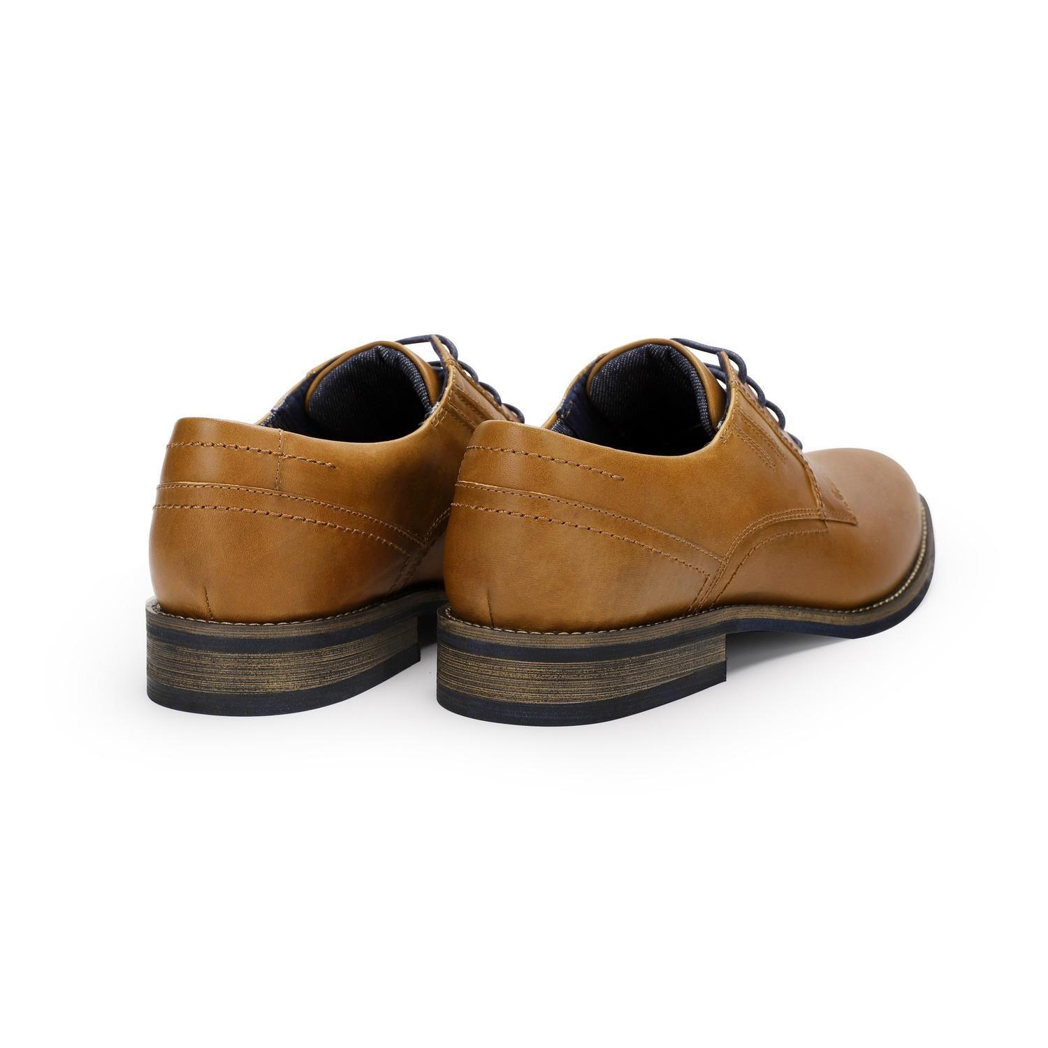 Zapatos Hombre Cuero Denizen-0-05 Brandy-4