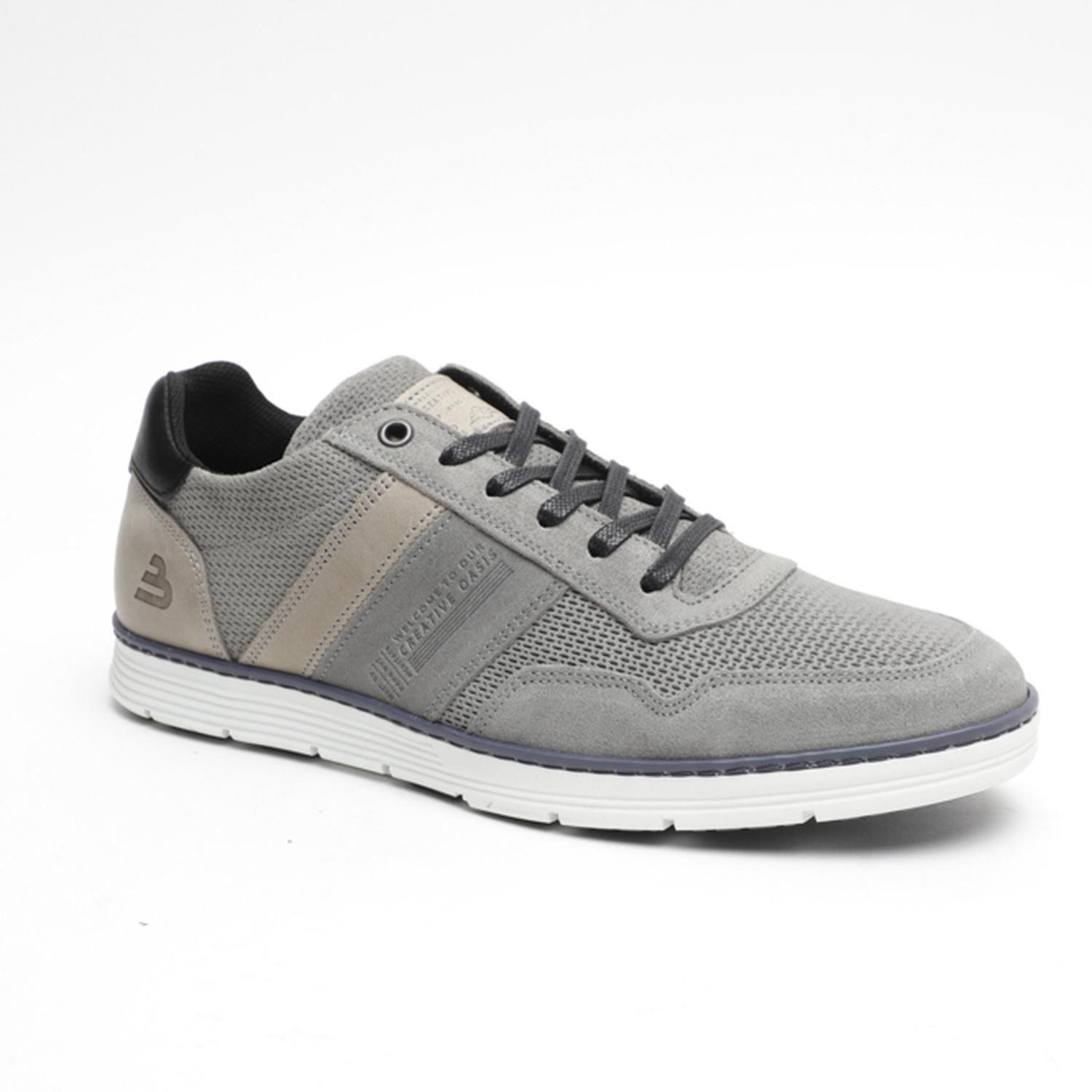 Zapatillas Urbanas Hombre Cuero Moseley-0-30 Gris Bullboxer-0