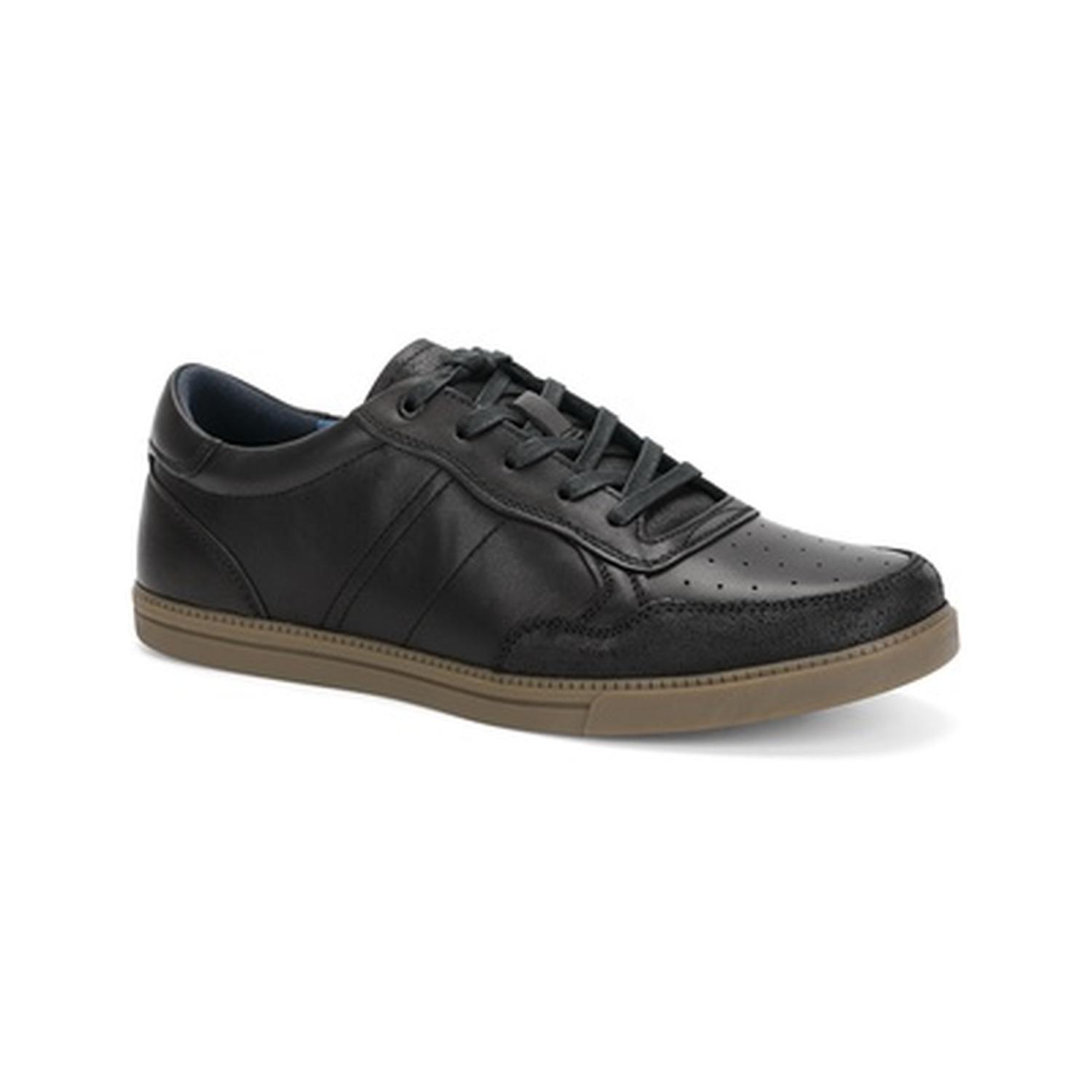 Zapatilla Urbana Hombre Cuero 24 Flex Muelle Negro-0
