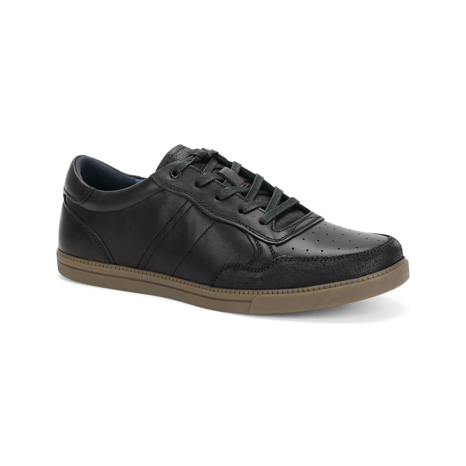 Zapatilla Urbana Hombre Cuero 24 Flex Muelle Negro-0