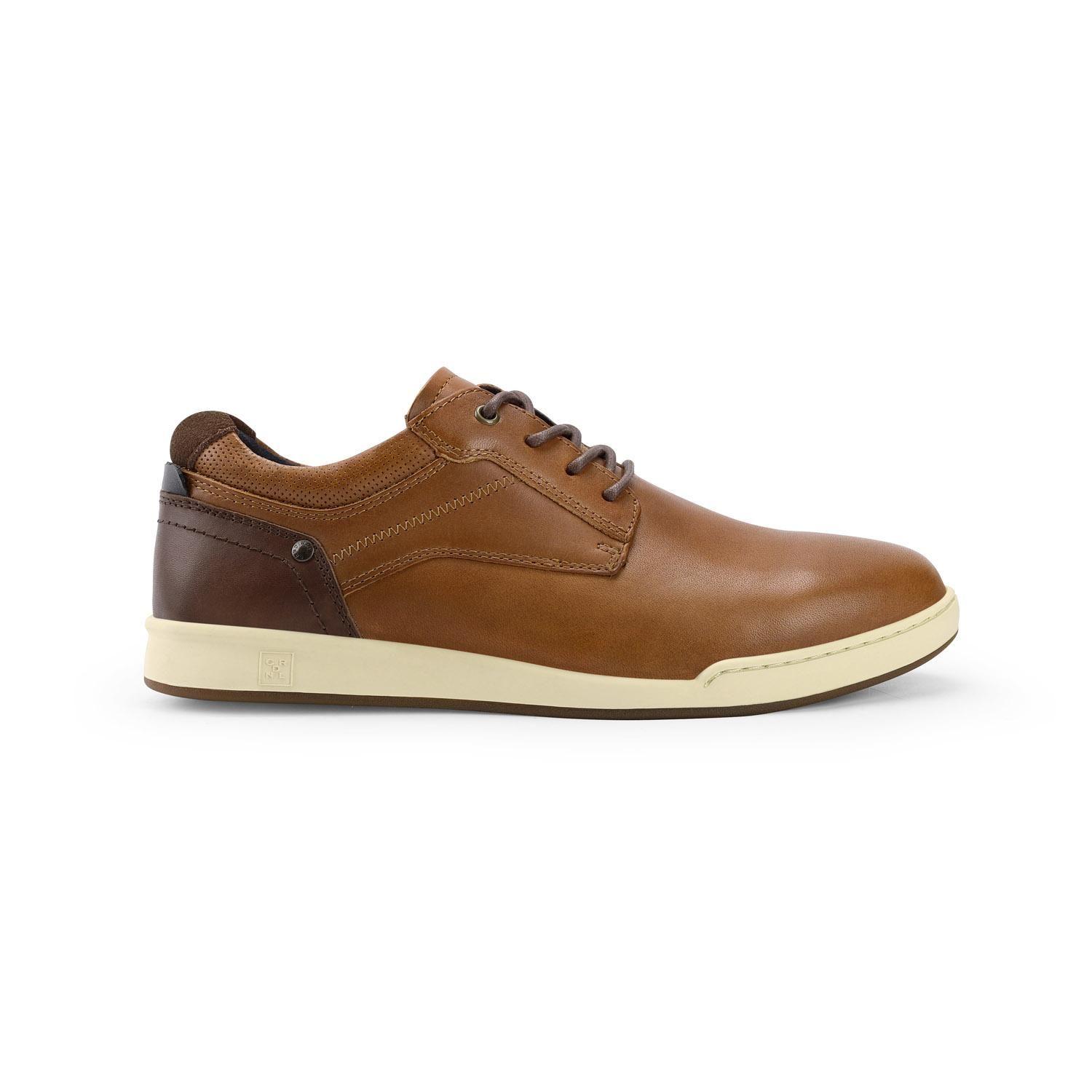 ZAPATILLAS HOMBRE CUERO CRAM-0-21 BRANDY-1