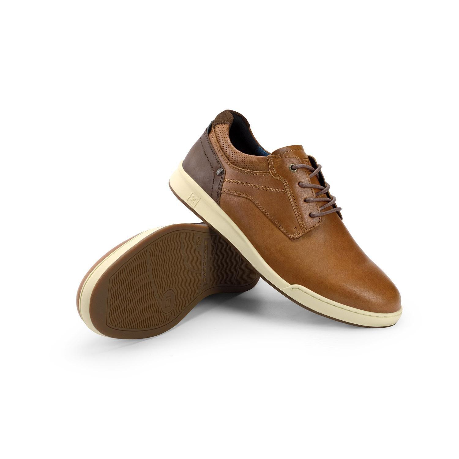 ZAPATILLAS HOMBRE CUERO CRAM-0-21 BRANDY-5