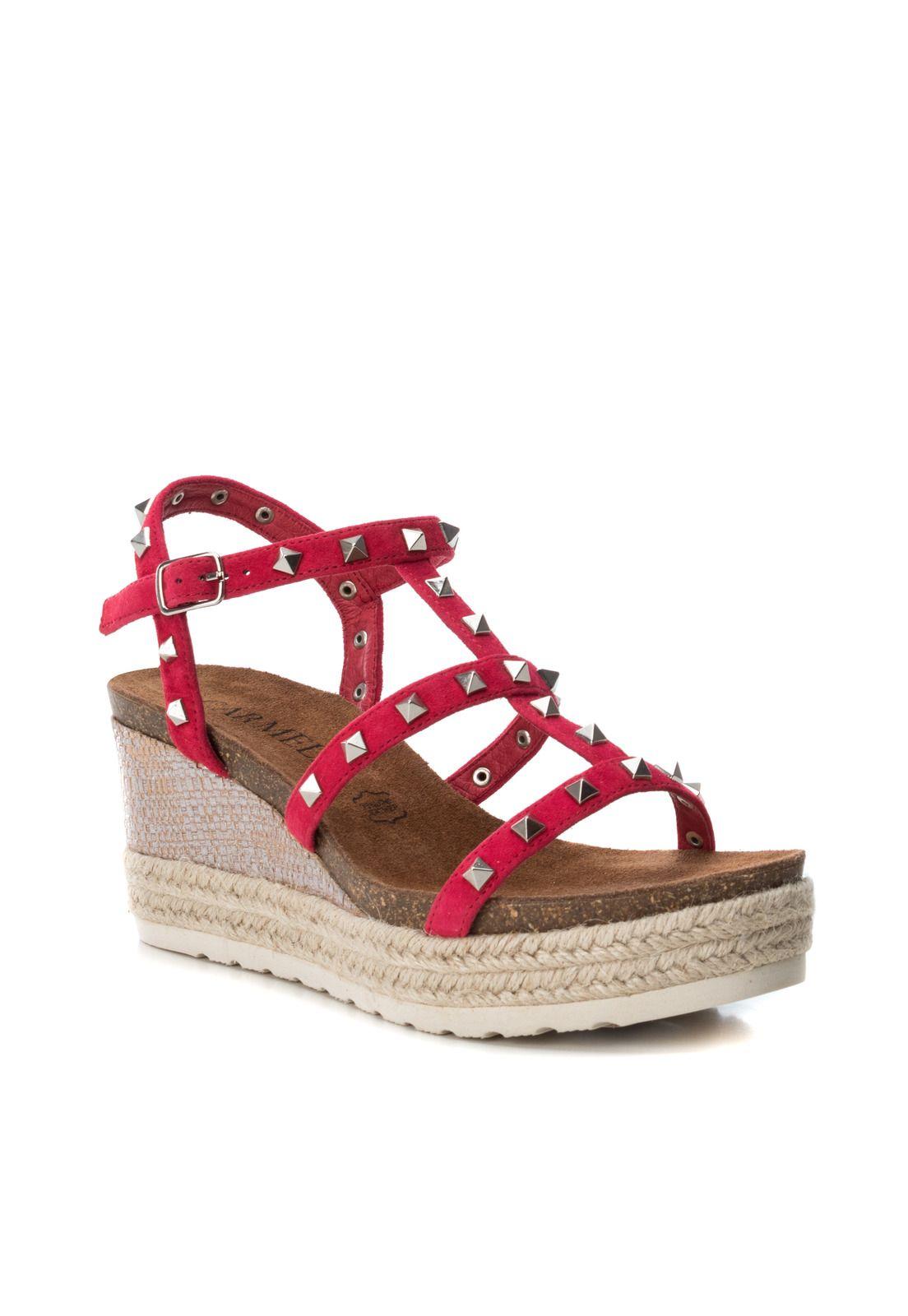 Sandalia Melania 9 19 Rojo A-1