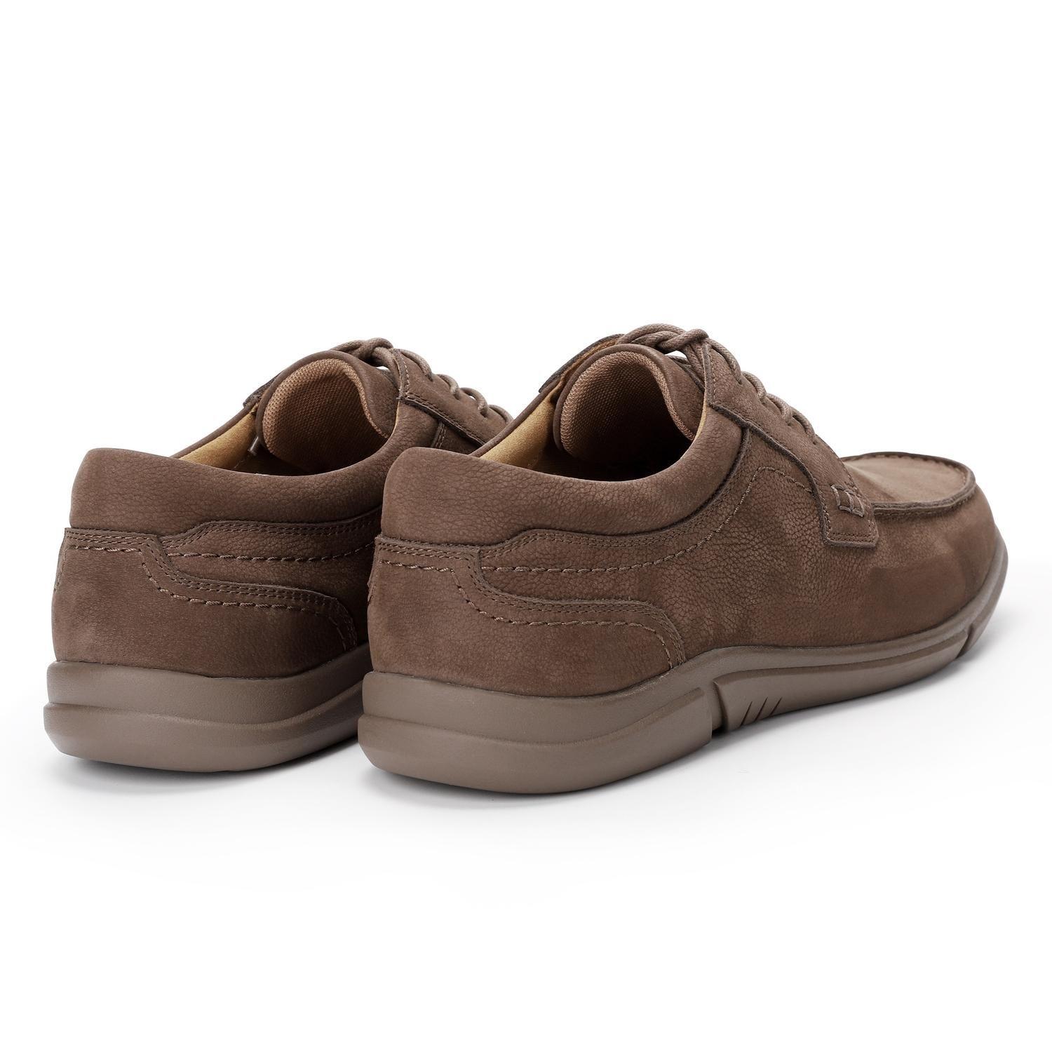 ZAPATOS HOMBRE CUERO CIBELES-0-04 CAFÉ-4