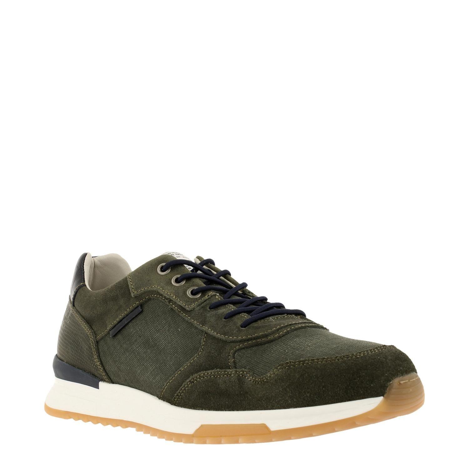 BULLBOXER ZAPATILLAS HOMBRE CUERO YARDLEY-0-38 VERDE-0