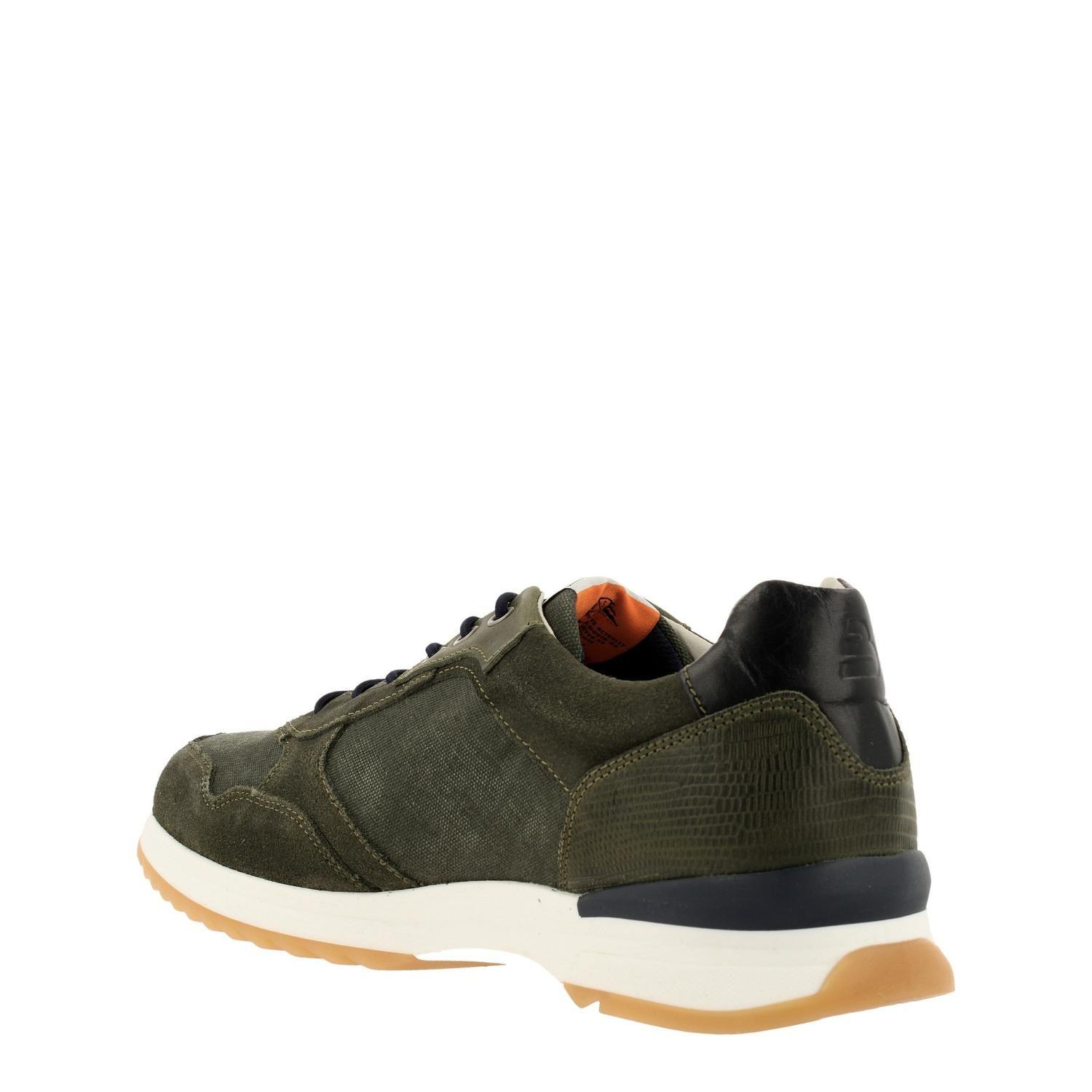 BULLBOXER ZAPATILLAS HOMBRE CUERO YARDLEY-0-38 VERDE-3