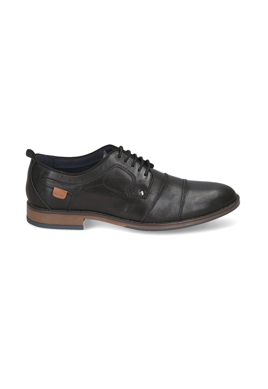 Zapatos Hombre Nantes Negro Cardinale-1