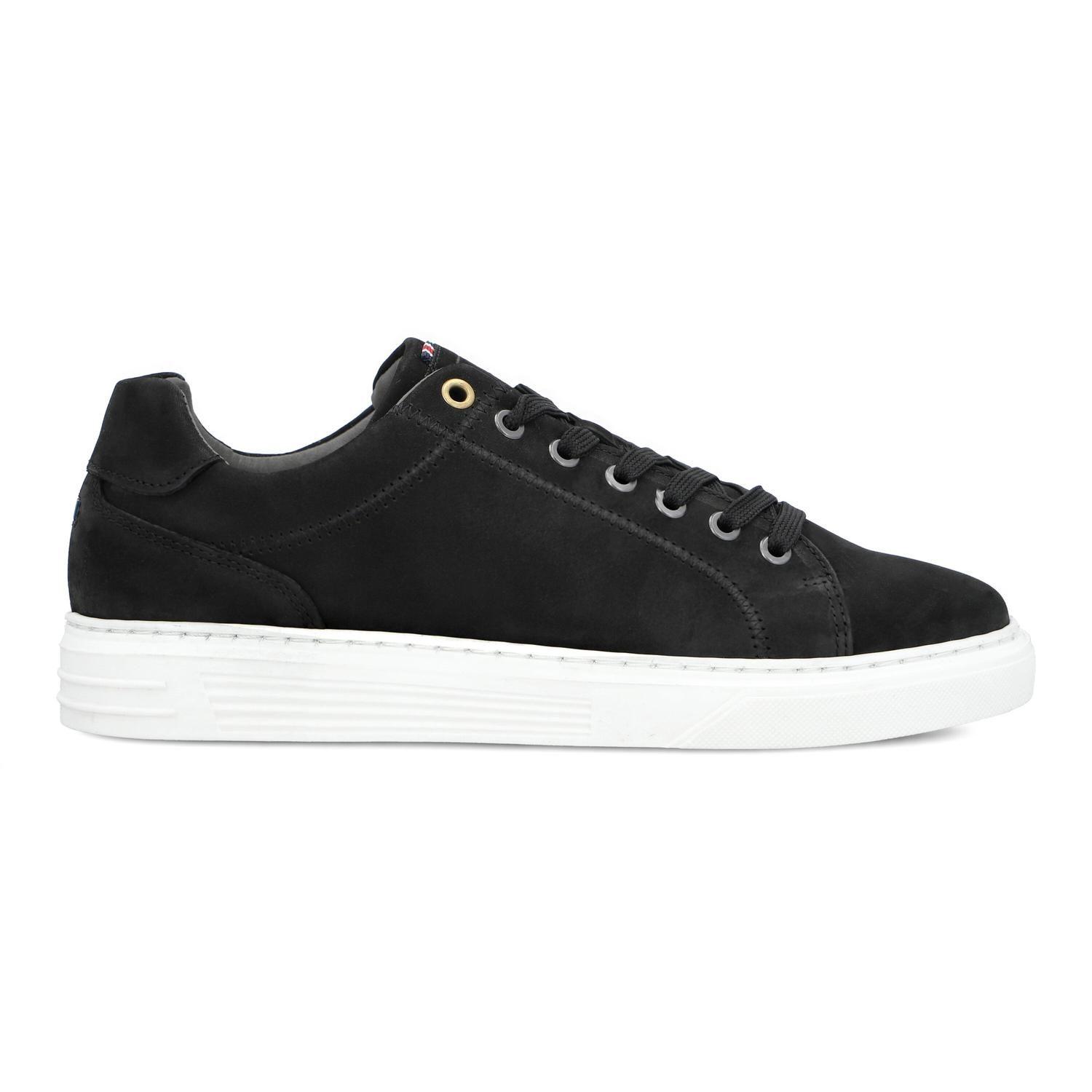 ZAPATILLAS HOMBRE CUERO ZERMATT-0-11 NEGRO B-1