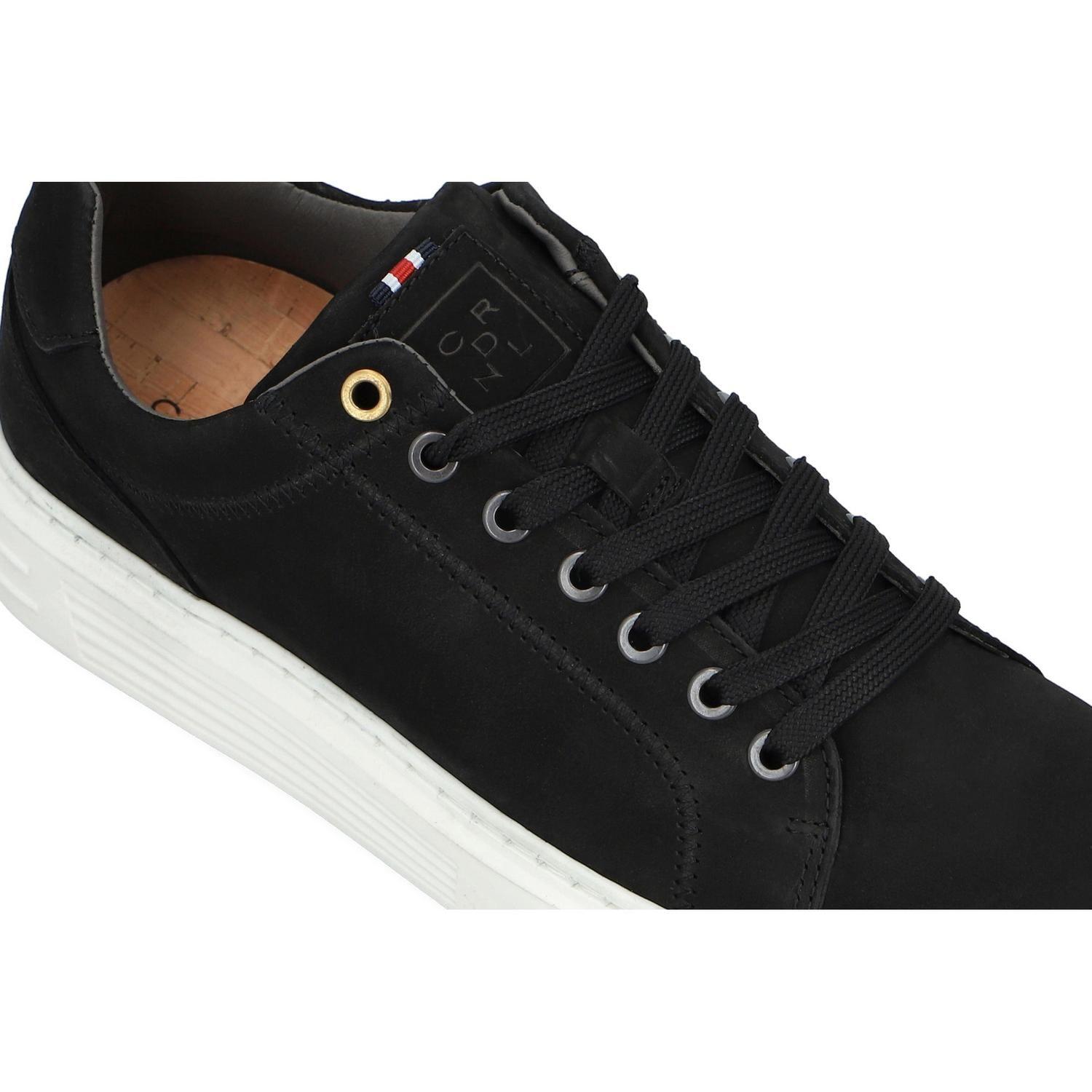 ZAPATILLAS HOMBRE CUERO ZERMATT-0-11 NEGRO B-3