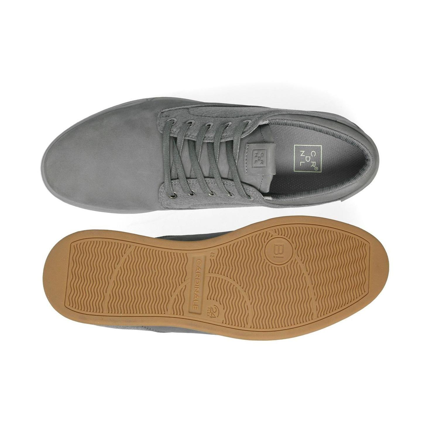 Zapatillas Urbanas Hombre Cuero 24 Flex Cram-0-01-Gris Cardinale-2
