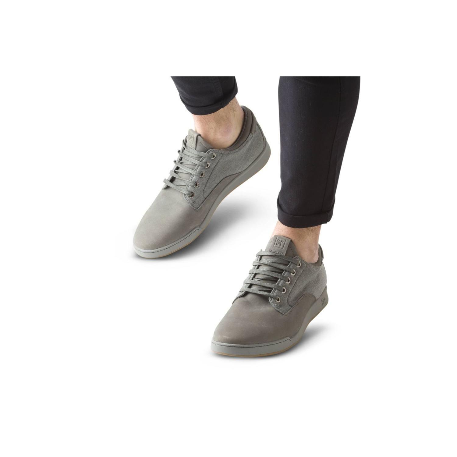 Zapatillas Urbanas Hombre Cuero 24 Flex Cram-0-01-Gris Cardinale-3