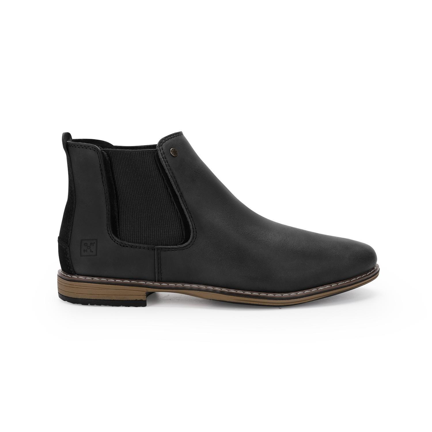 BOTINES HOMBRE CUERO YORK-6-26 NEGRO-1