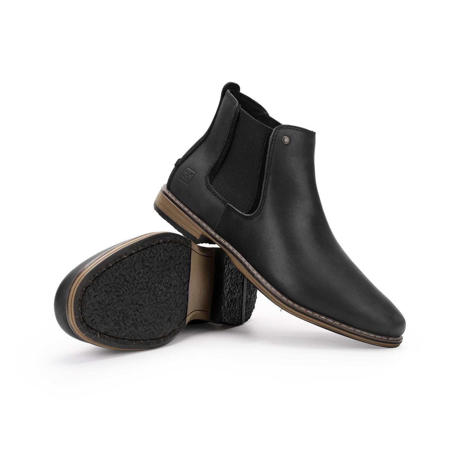 BOTINES HOMBRE CUERO YORK-6-26 NEGRO-5