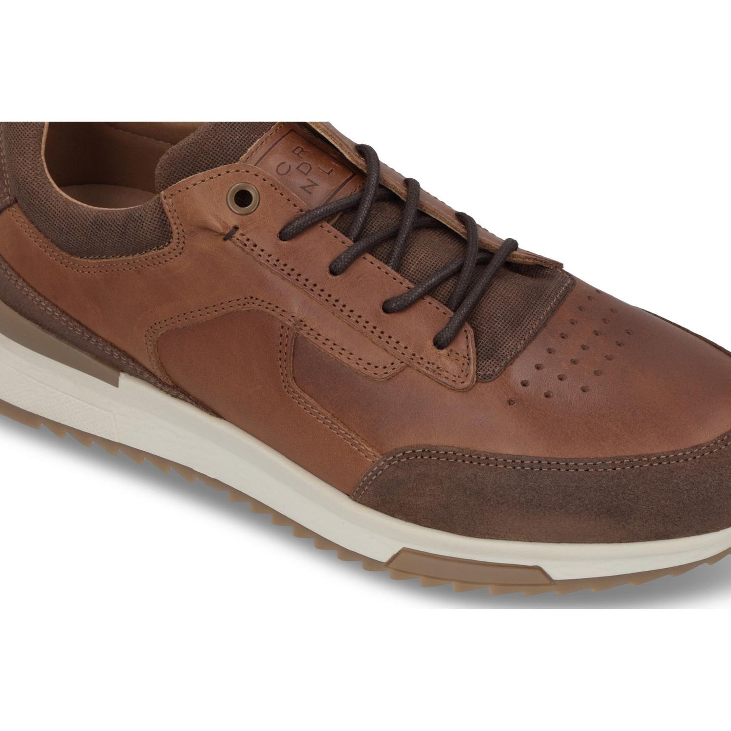 ZAPATILLAS HOMBRE CUERO BEN-0-36 BRANDY-3