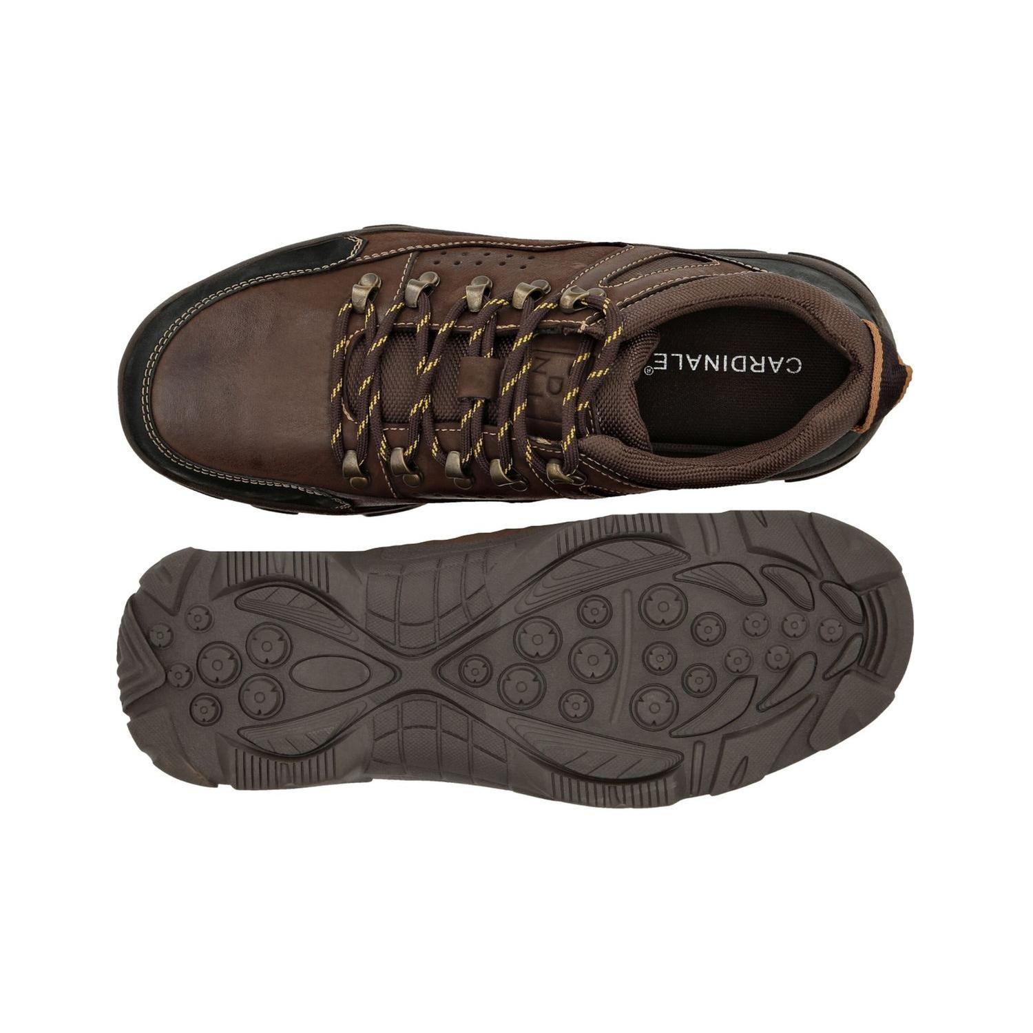 Zapatilla Urbana Hombre Cuero Quay Café Cardinale-2