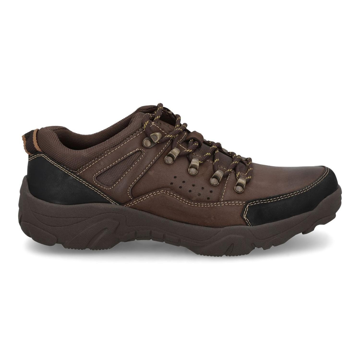 Zapatilla Urbana Hombre Cuero Quay Café Cardinale-7