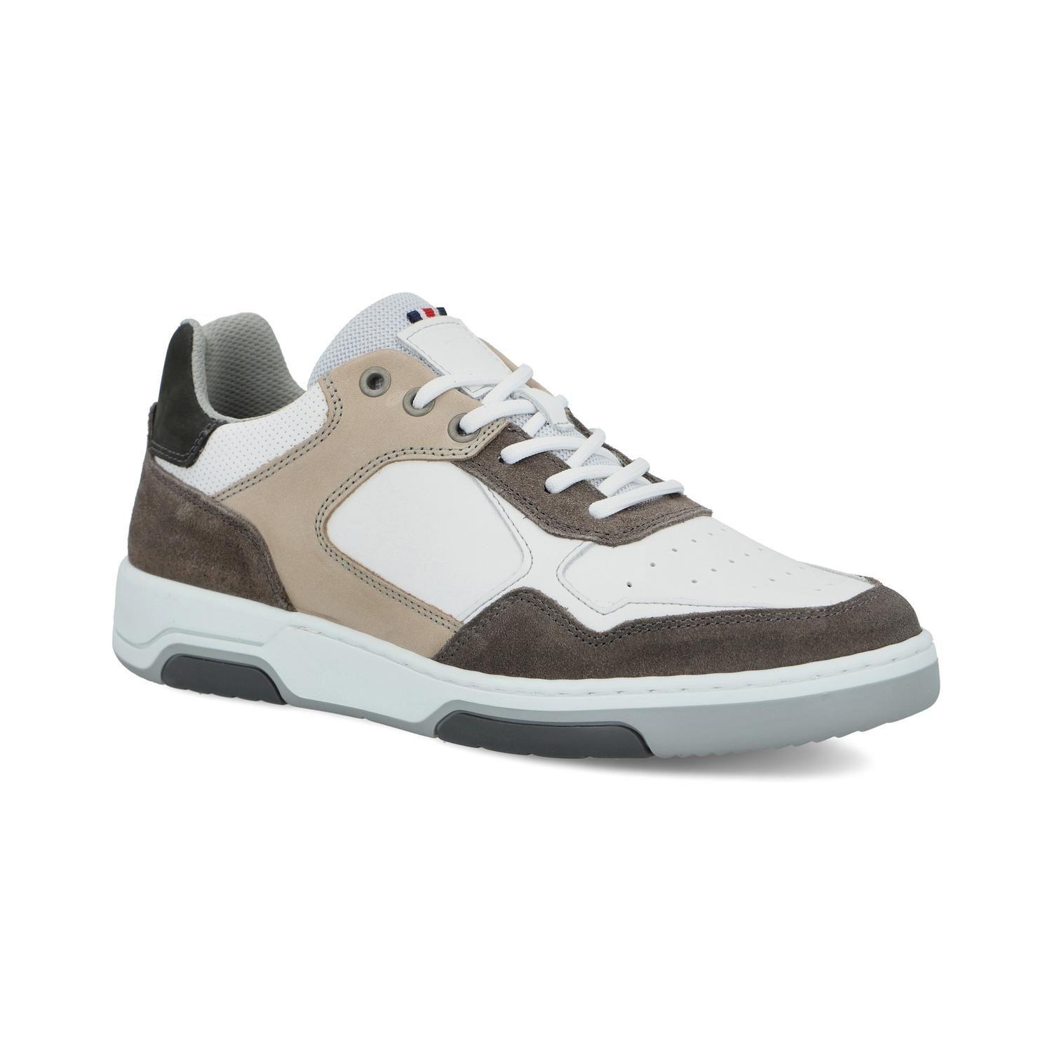 ZAPATILLAS HOMBRE CUERO COCHEM-0-11 BLANCO-0