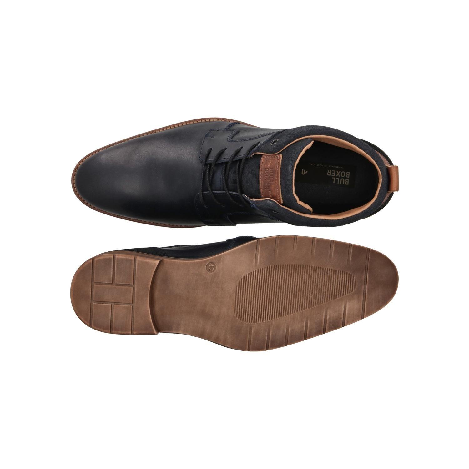 BULLBOXER BOTINES HOMBRE CUERO LAEKEN-6-65 AZUL-2