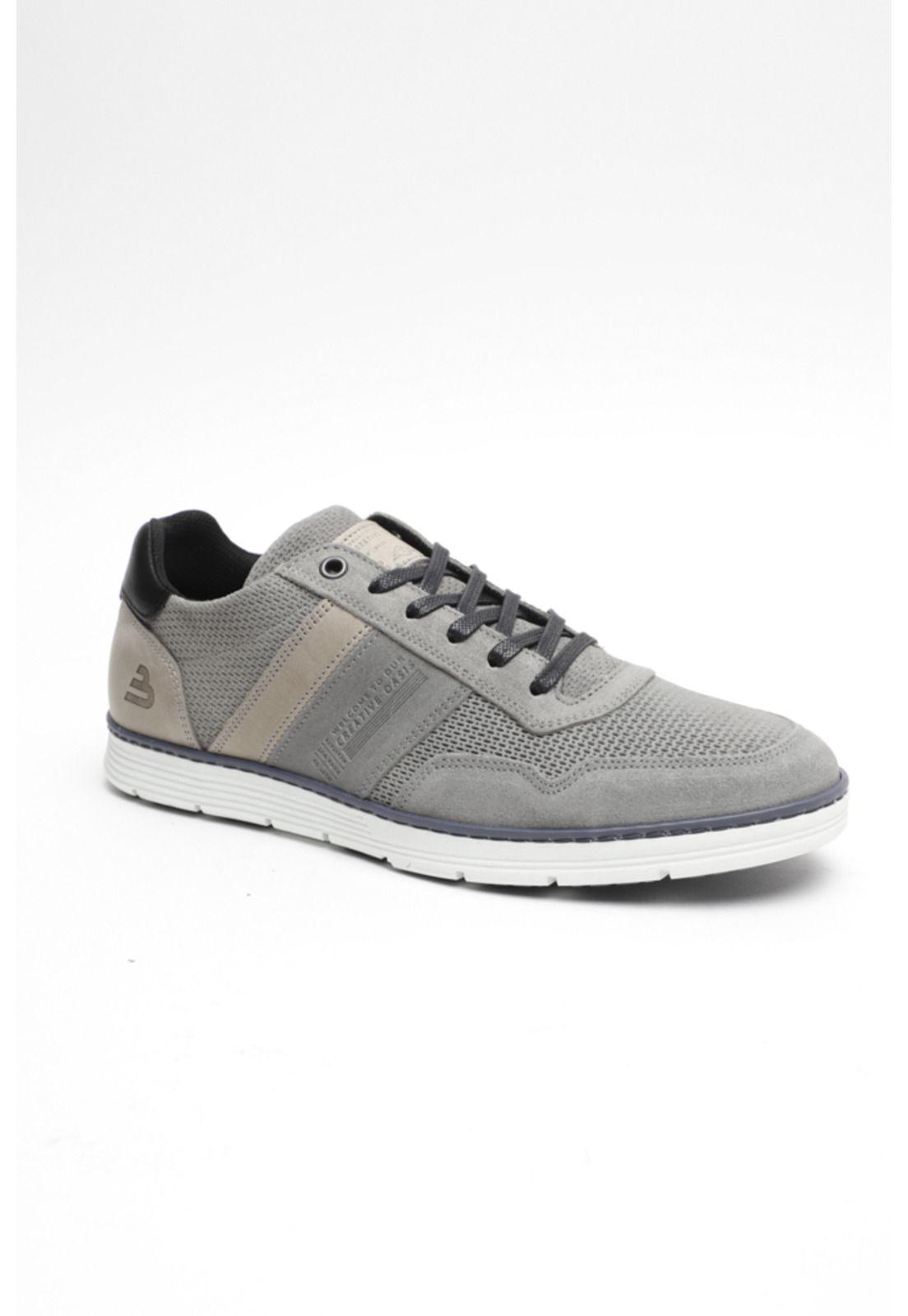 Zapatillas Cuero Moseley-0-30 Gris-0