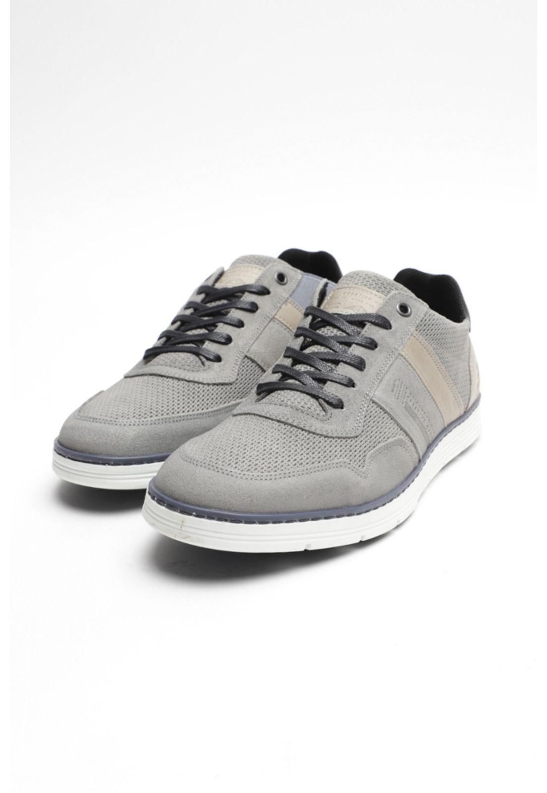 Zapatillas Cuero Moseley-0-30 Gris-3