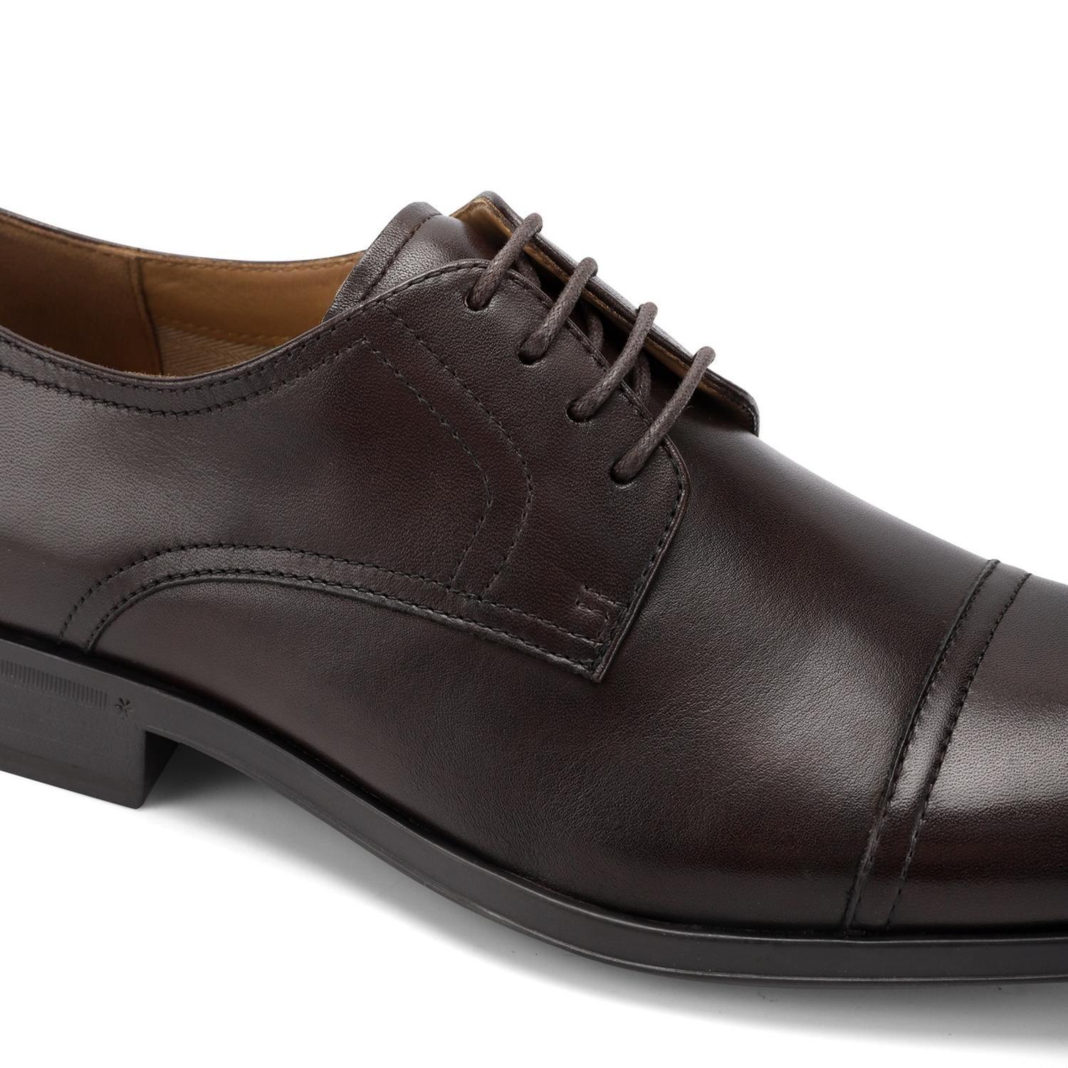 Zapato Formal Hombre Cuero Rowville Café-4