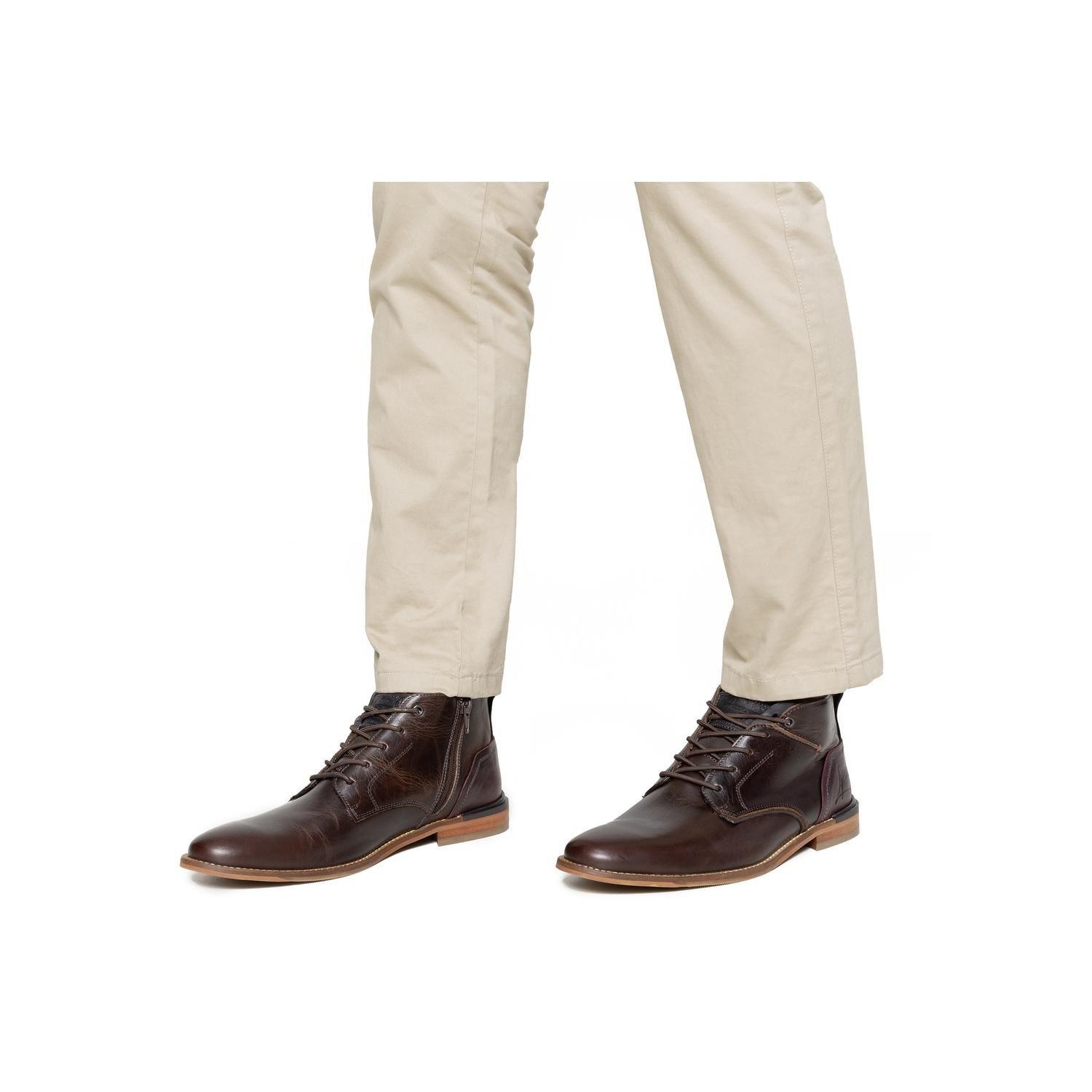 Botines Hombre Cuero Negro Phibsborough-6-24 Bullboxer-2