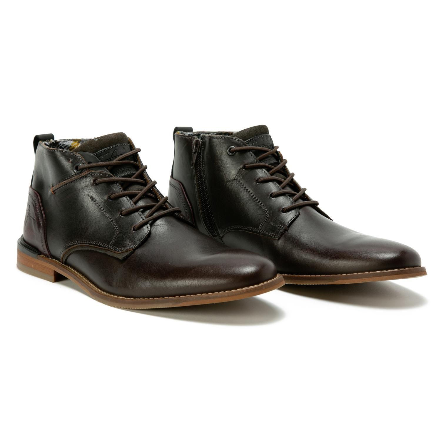 Botines Hombre Cuero Negro Phibsborough-6-24 Bullboxer-5